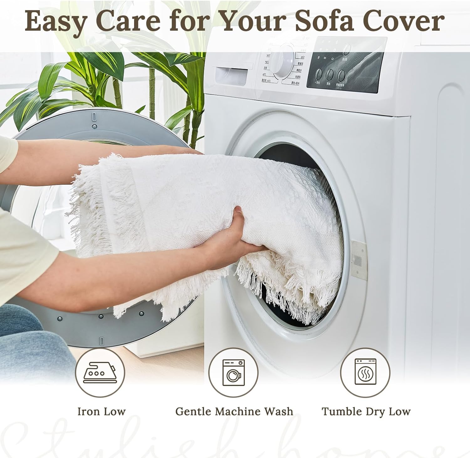 Couch Covers 2 Pieces L Shaped Sofa Cover