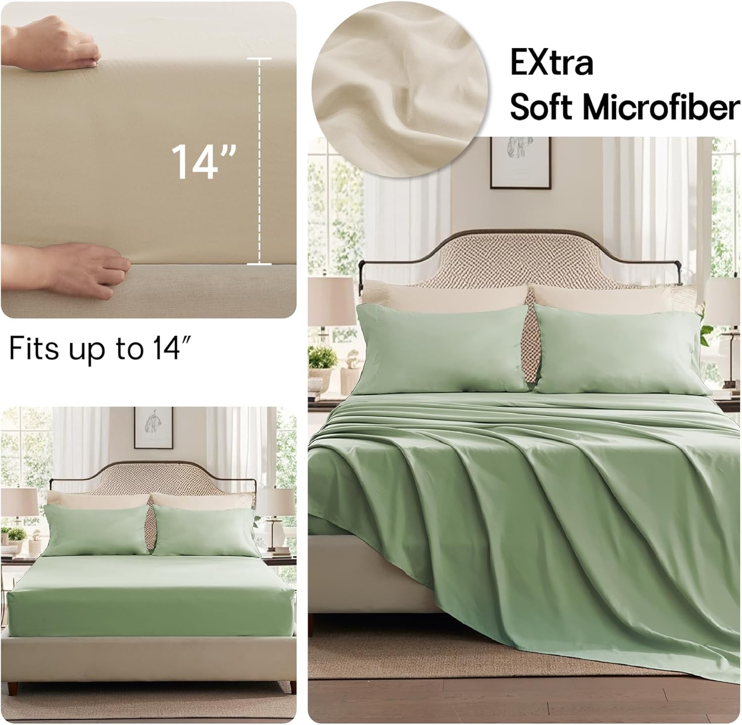 Queen Comforter Set 7 Pieces