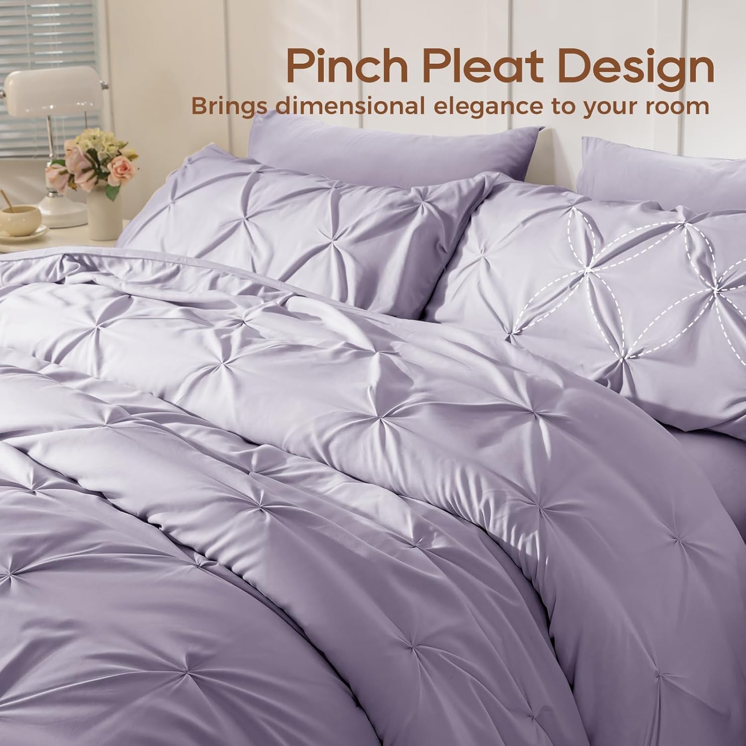 Queen Comforter Set, 7-Piece
