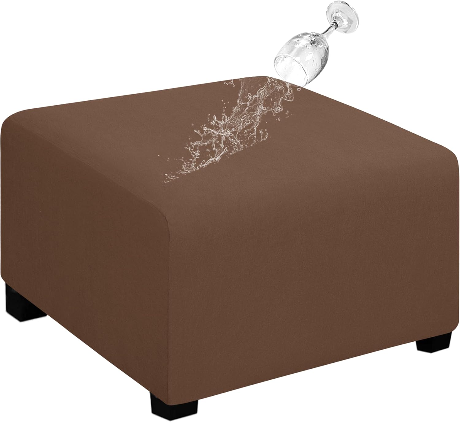 Dual Waterproof Stretch Ottoman Cover