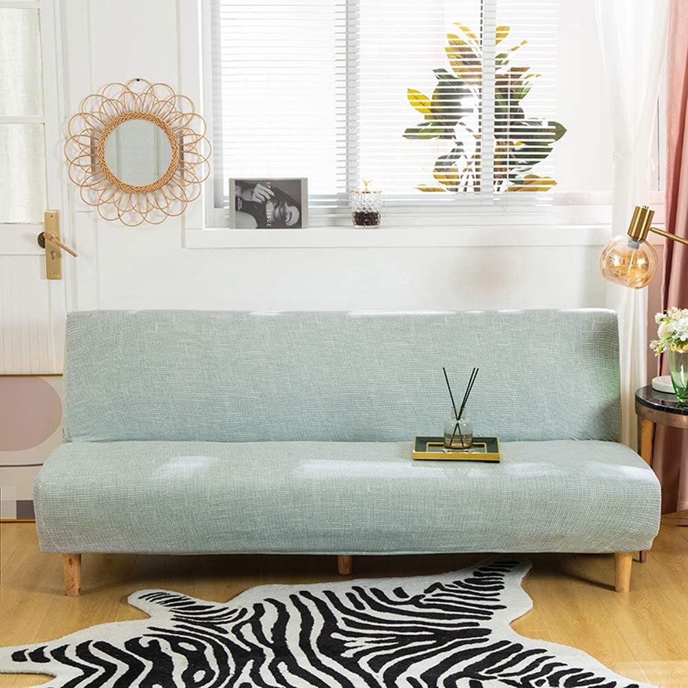 Armless Sofa Cover Futon Slipcover