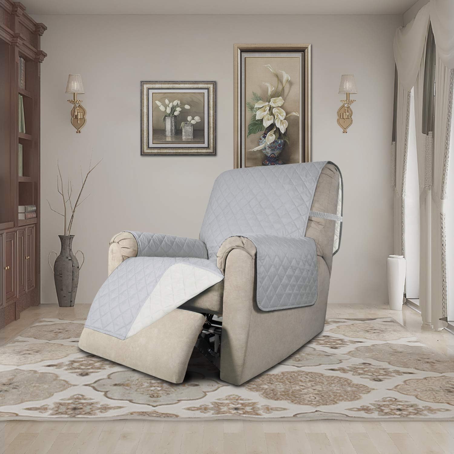 Reversible Loveseat Couch Cover