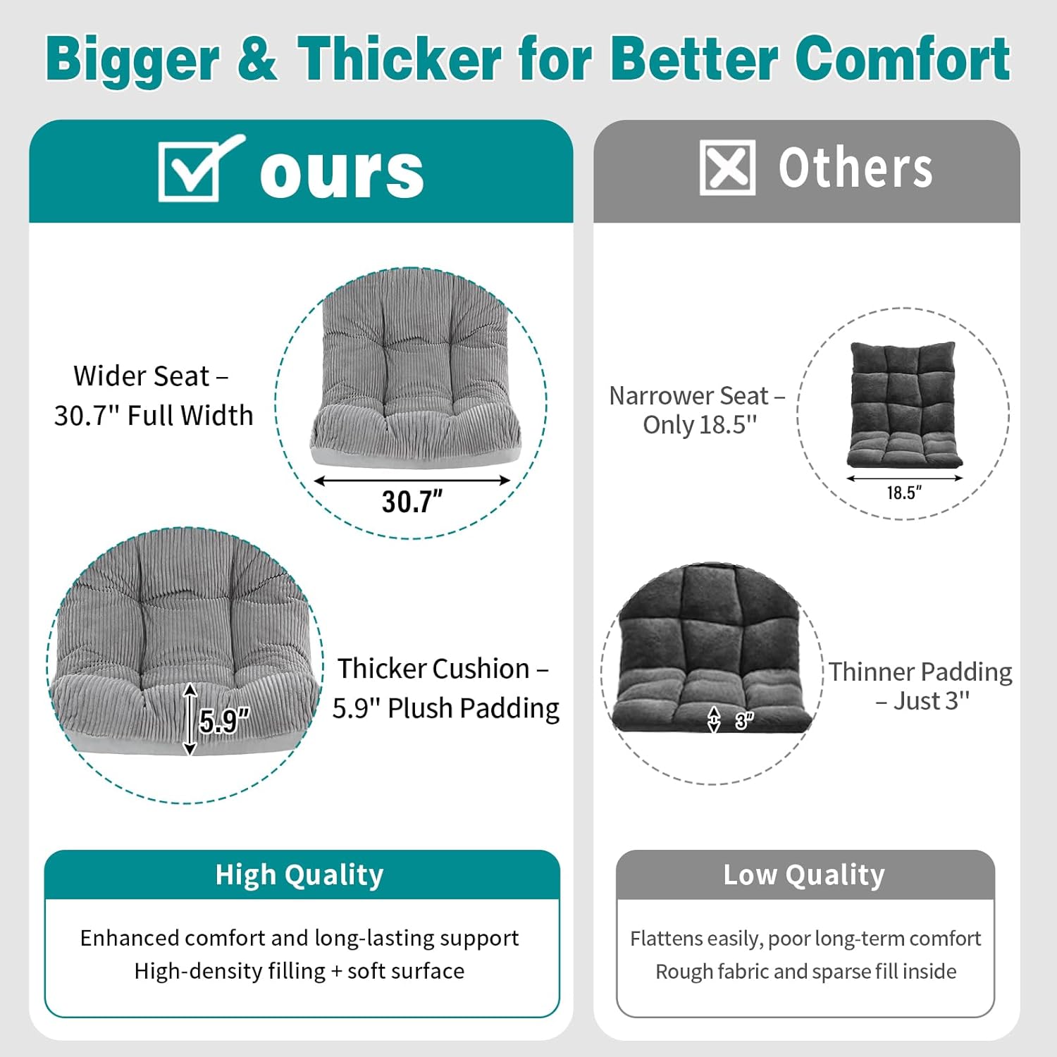 Accent Chair with Ottoman