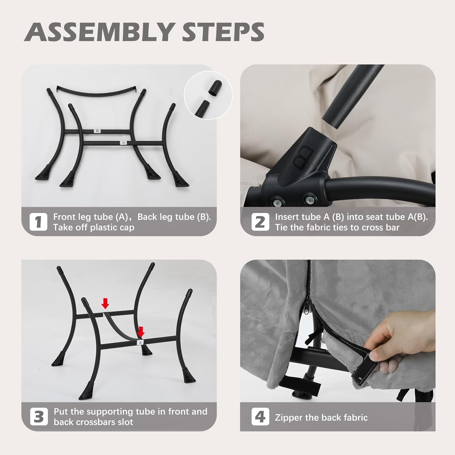 Lazy Chair with Folding Ottoman