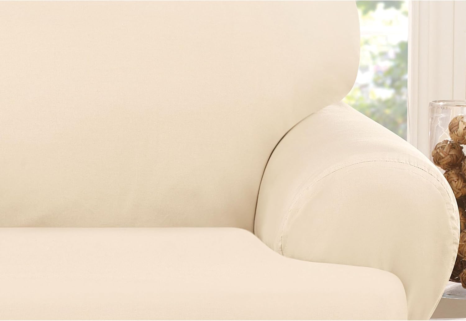 Ottoman Two Piece Slipcover