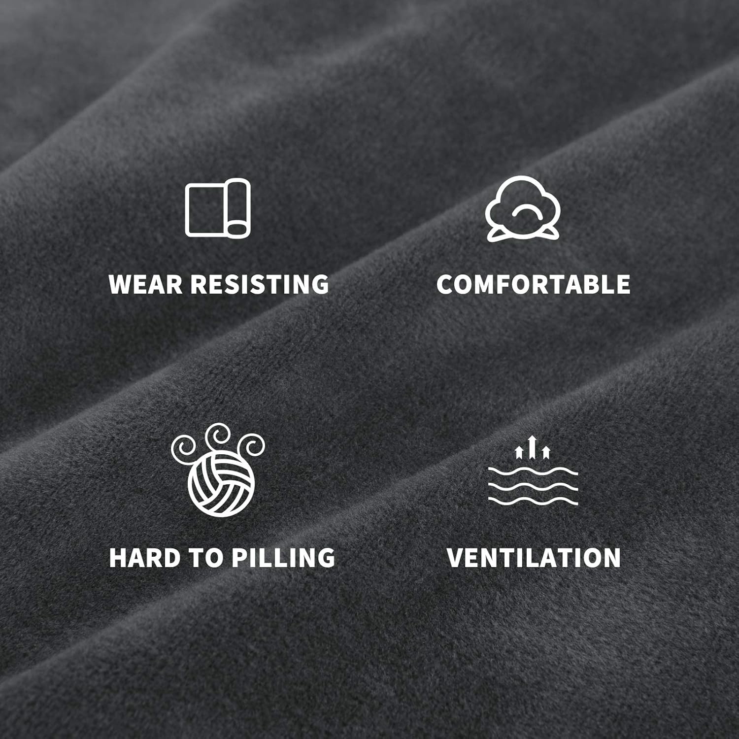 Velvet Ottoman Cover Rectangular