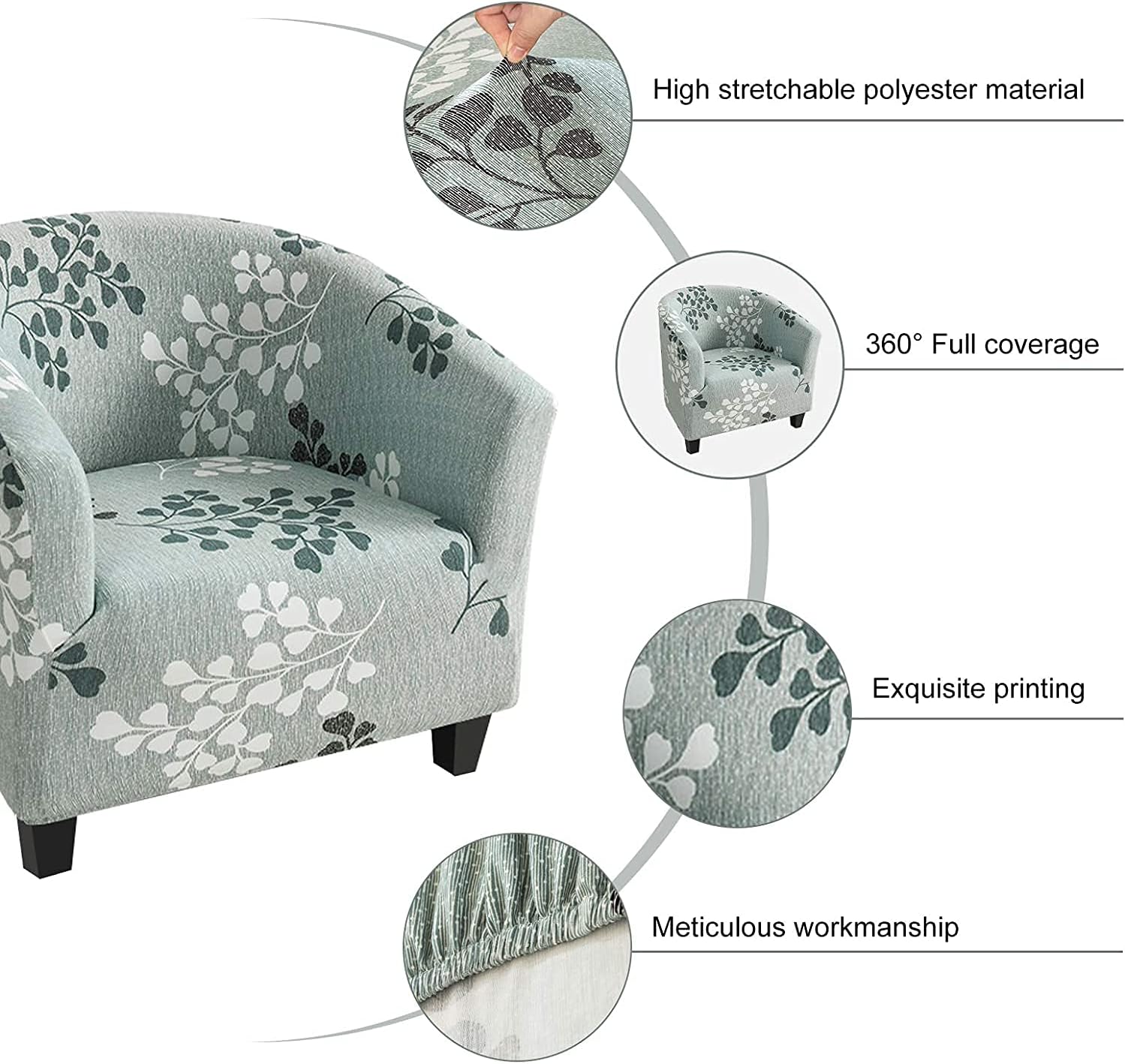 Club Chair Slipcover