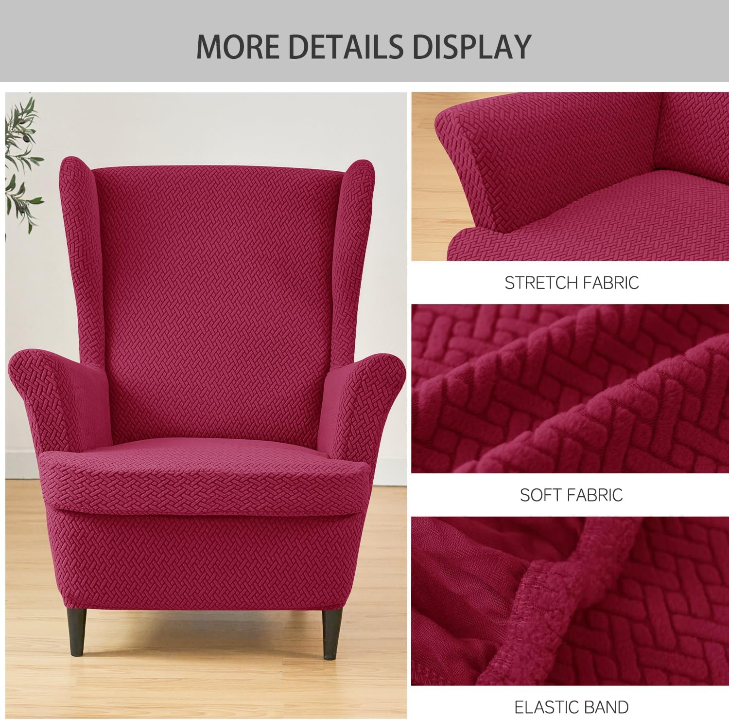 Wingback Chair Cover