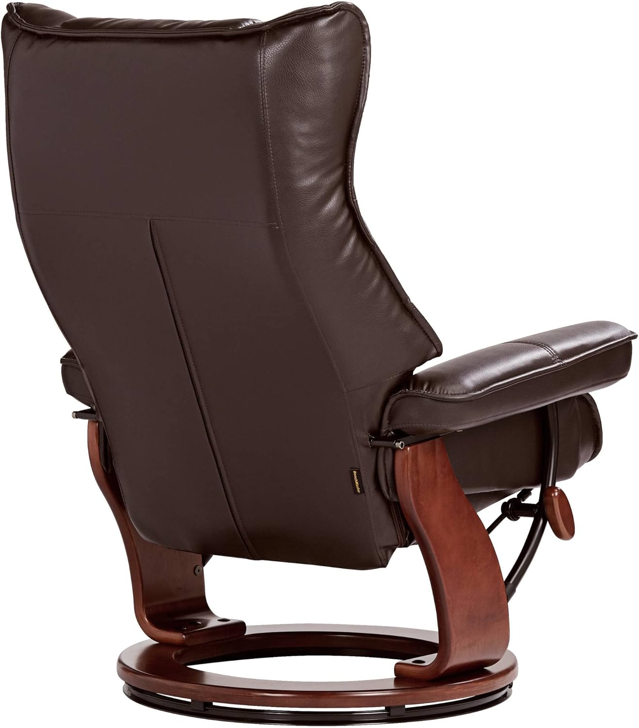 Leather Recliner with Ottoman Chair