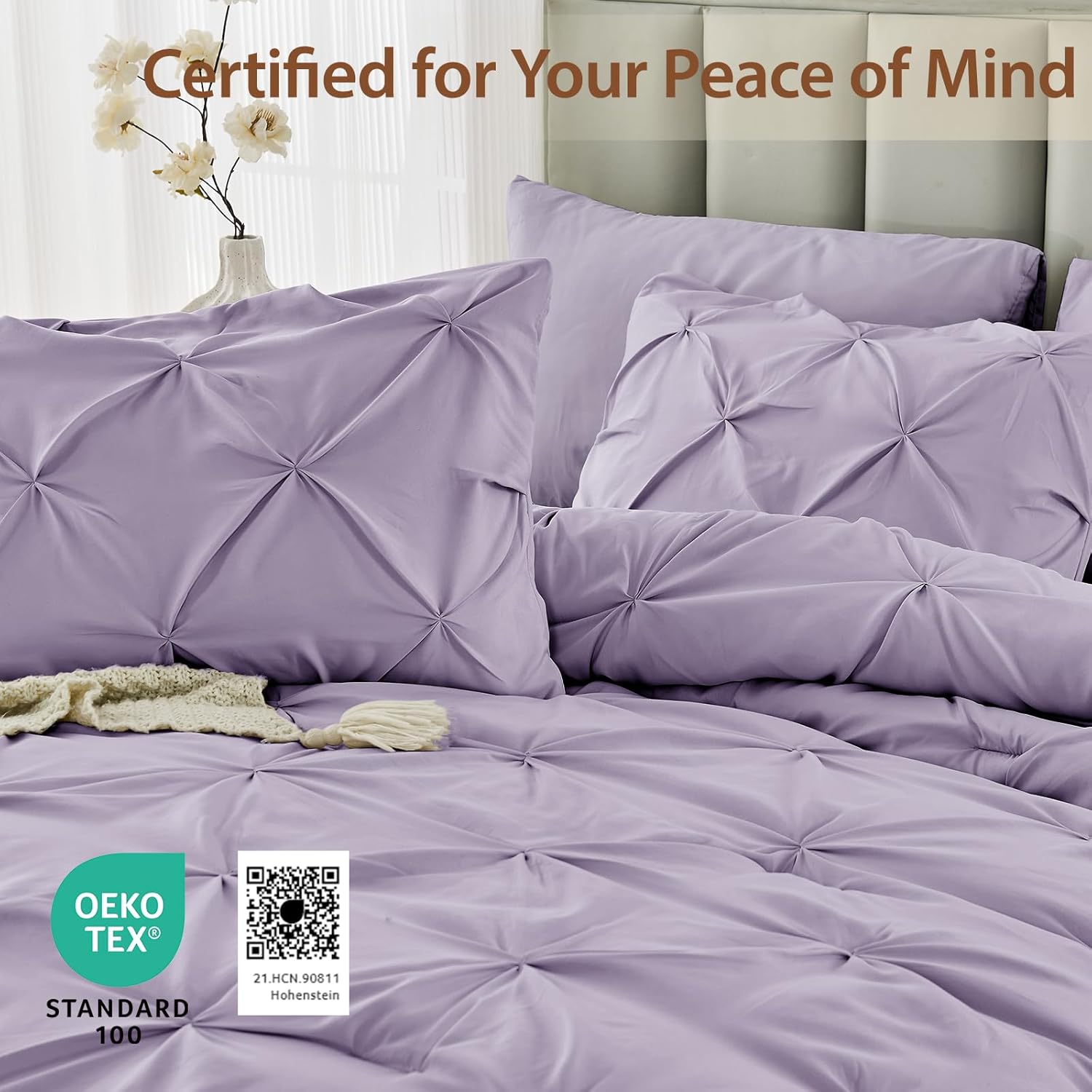 Queen Comforter Set, 7-Piece