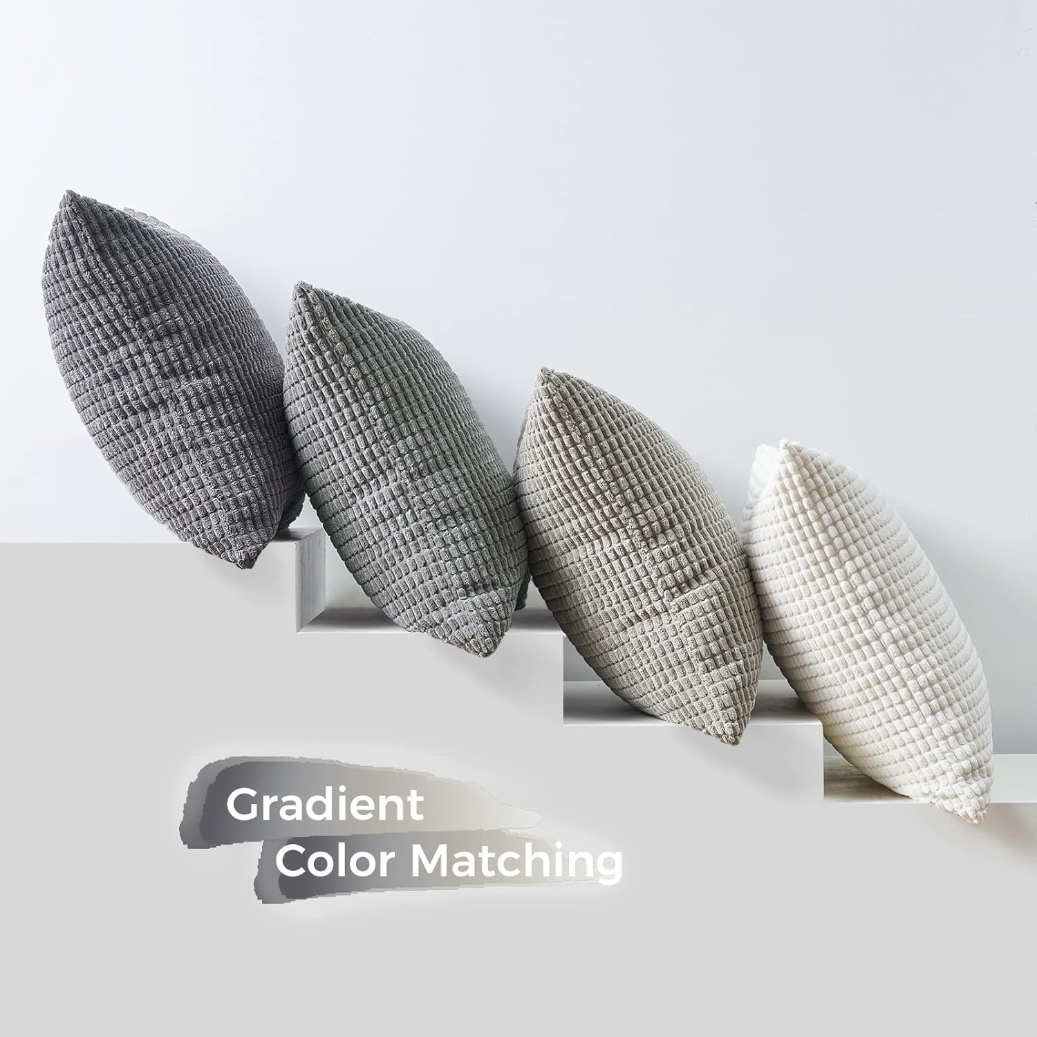 Grey Couch Pillow Covers for Living Room