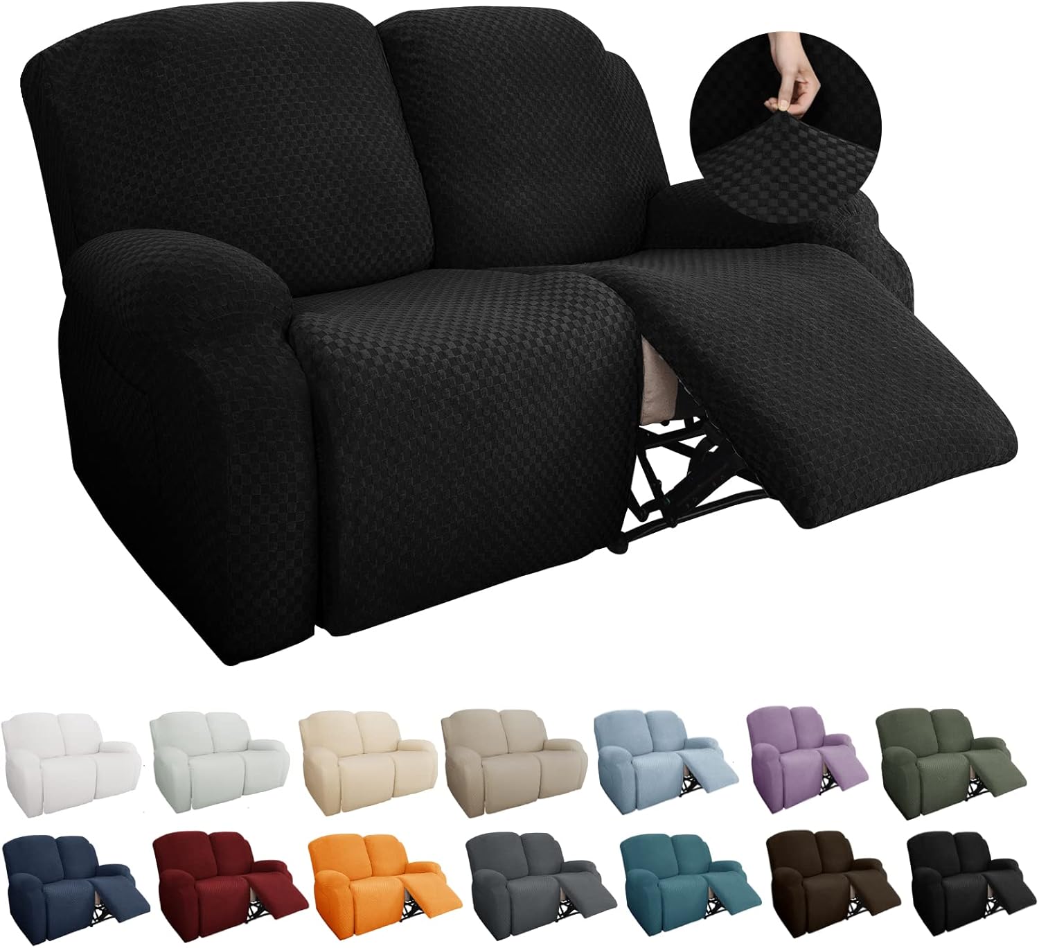 Stretch Loveseat Recliner Slipcover