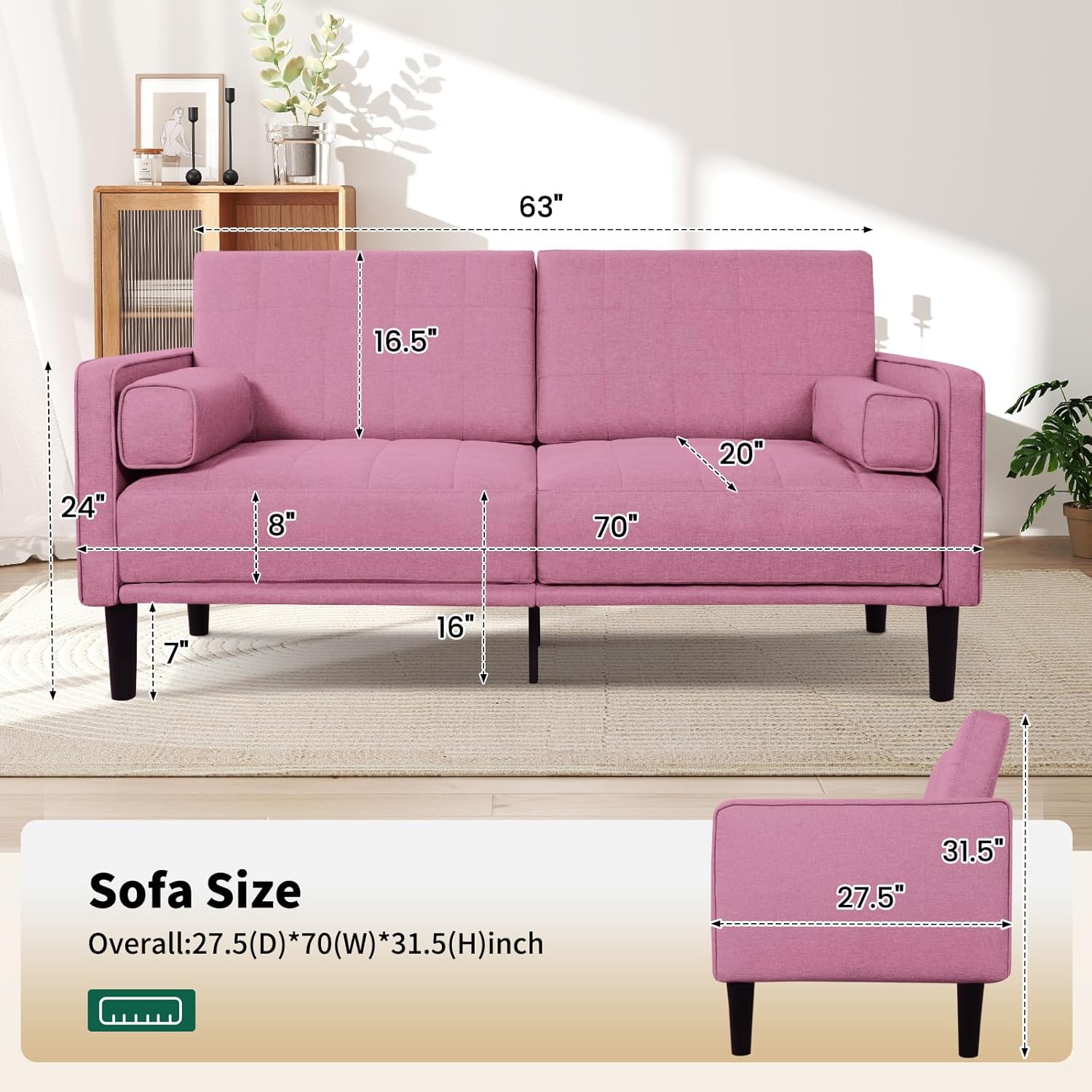 Comfy Loveseat Sofa