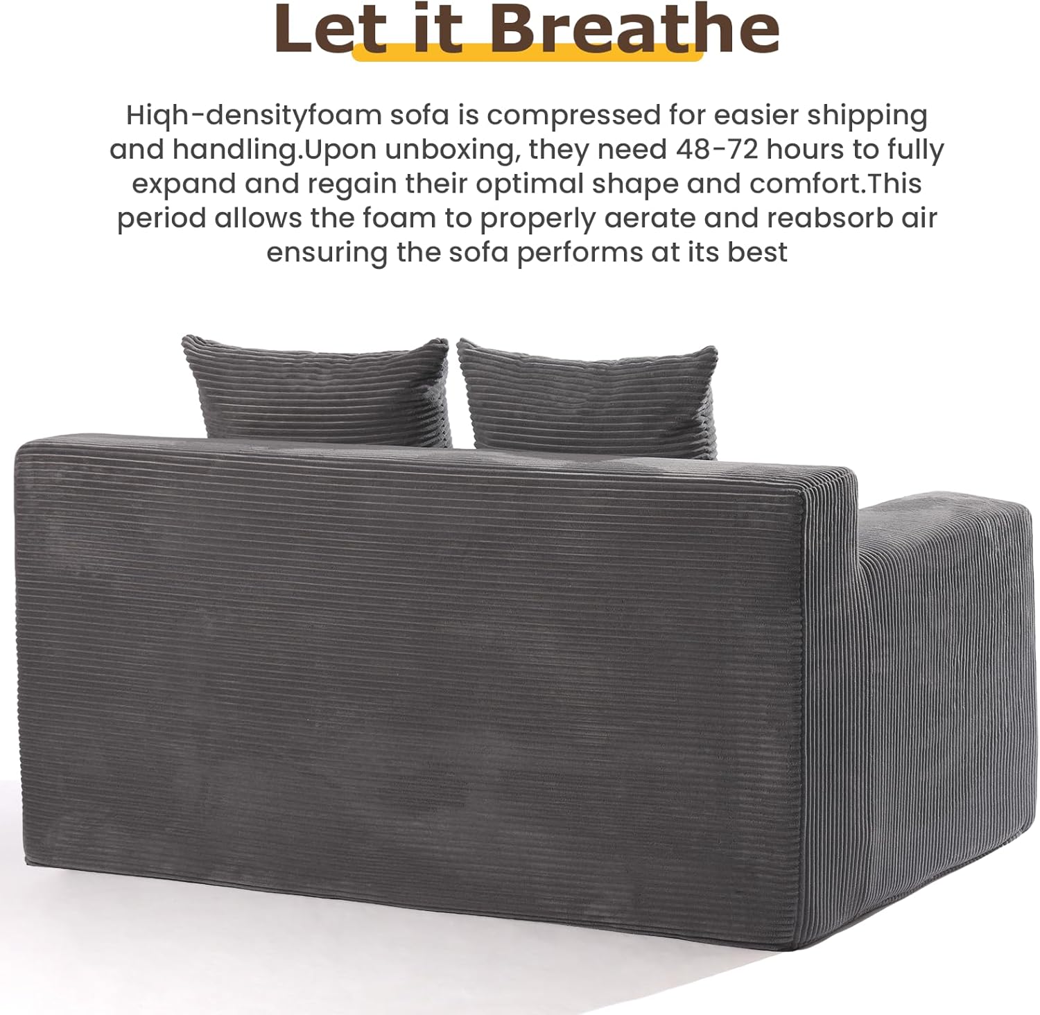 3 in 1 Loveseat Folding Couch