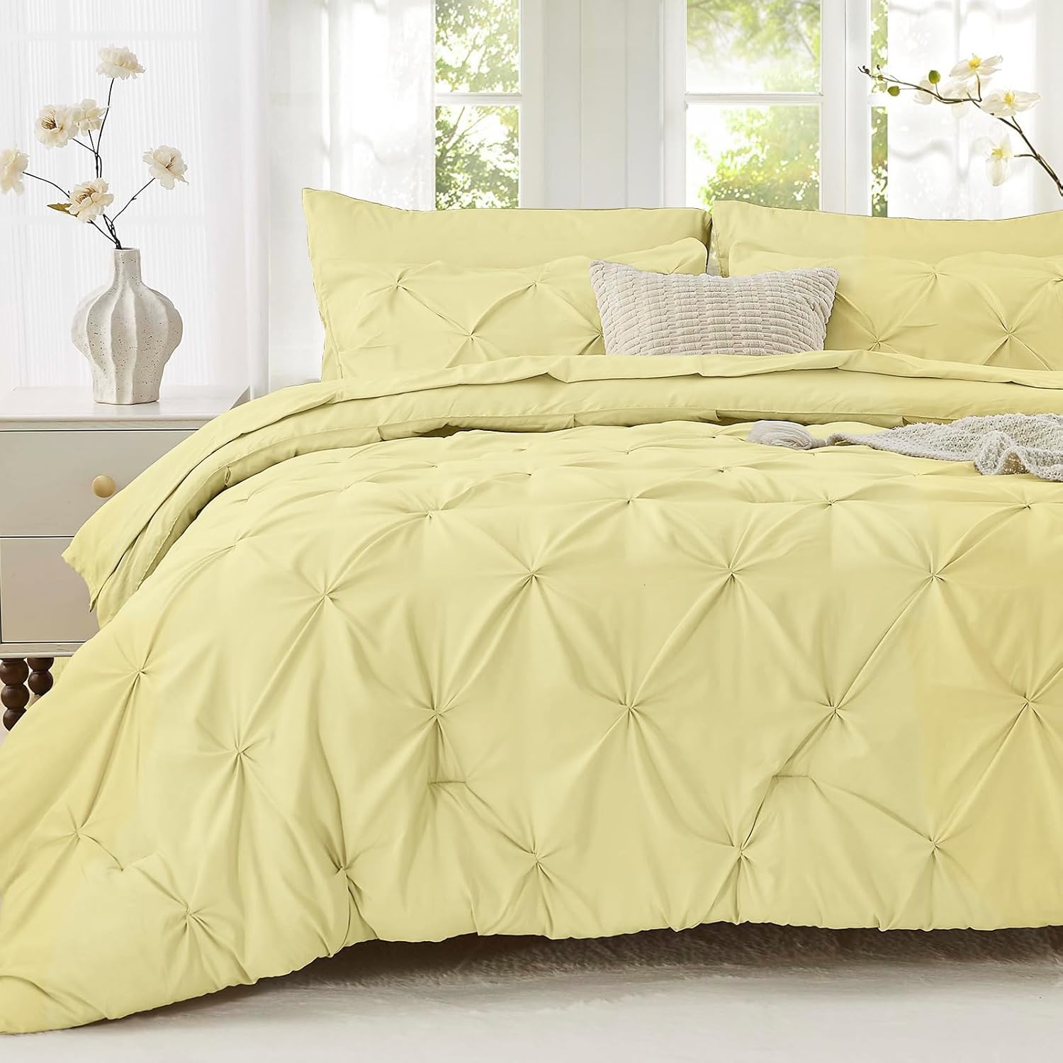 Queen Comforter Set, 7-Piece