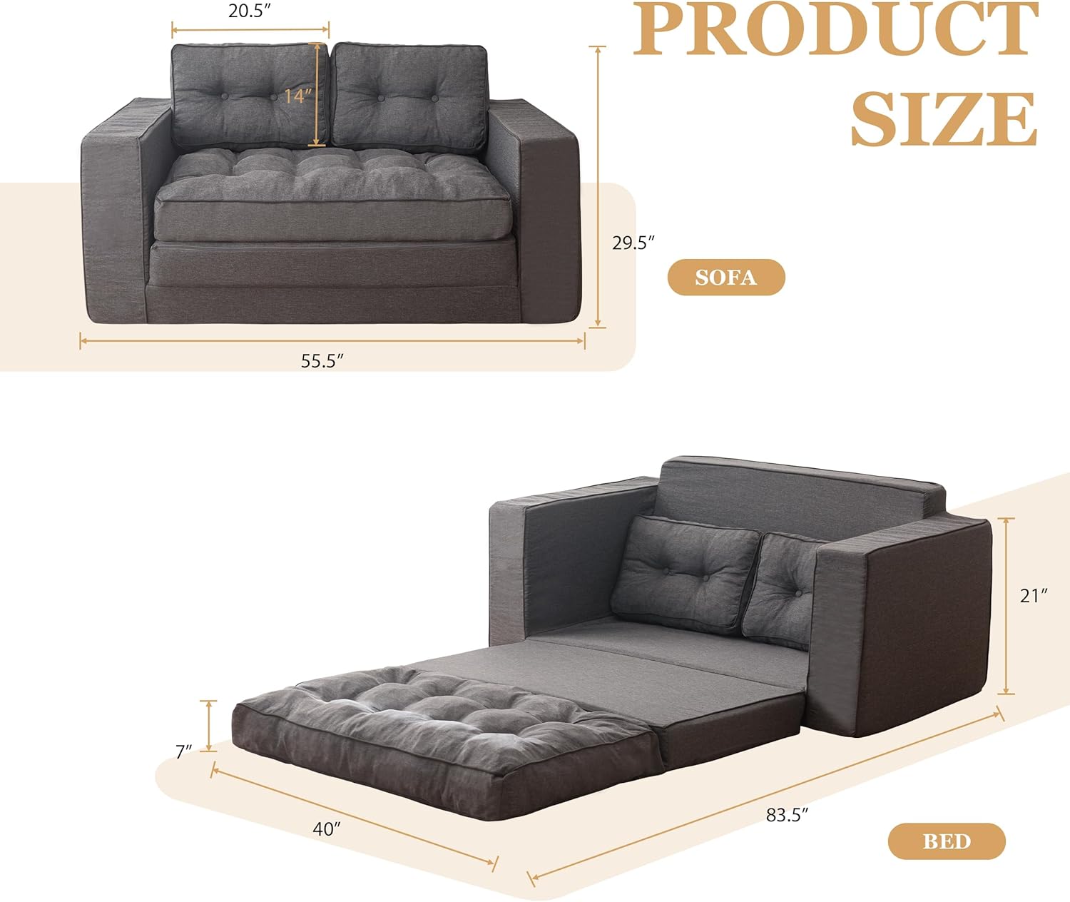 Loveseat Sleeper Sofa