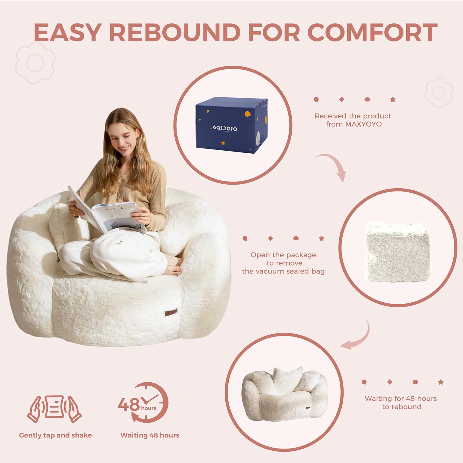 Bean Bag Chair for Adults,