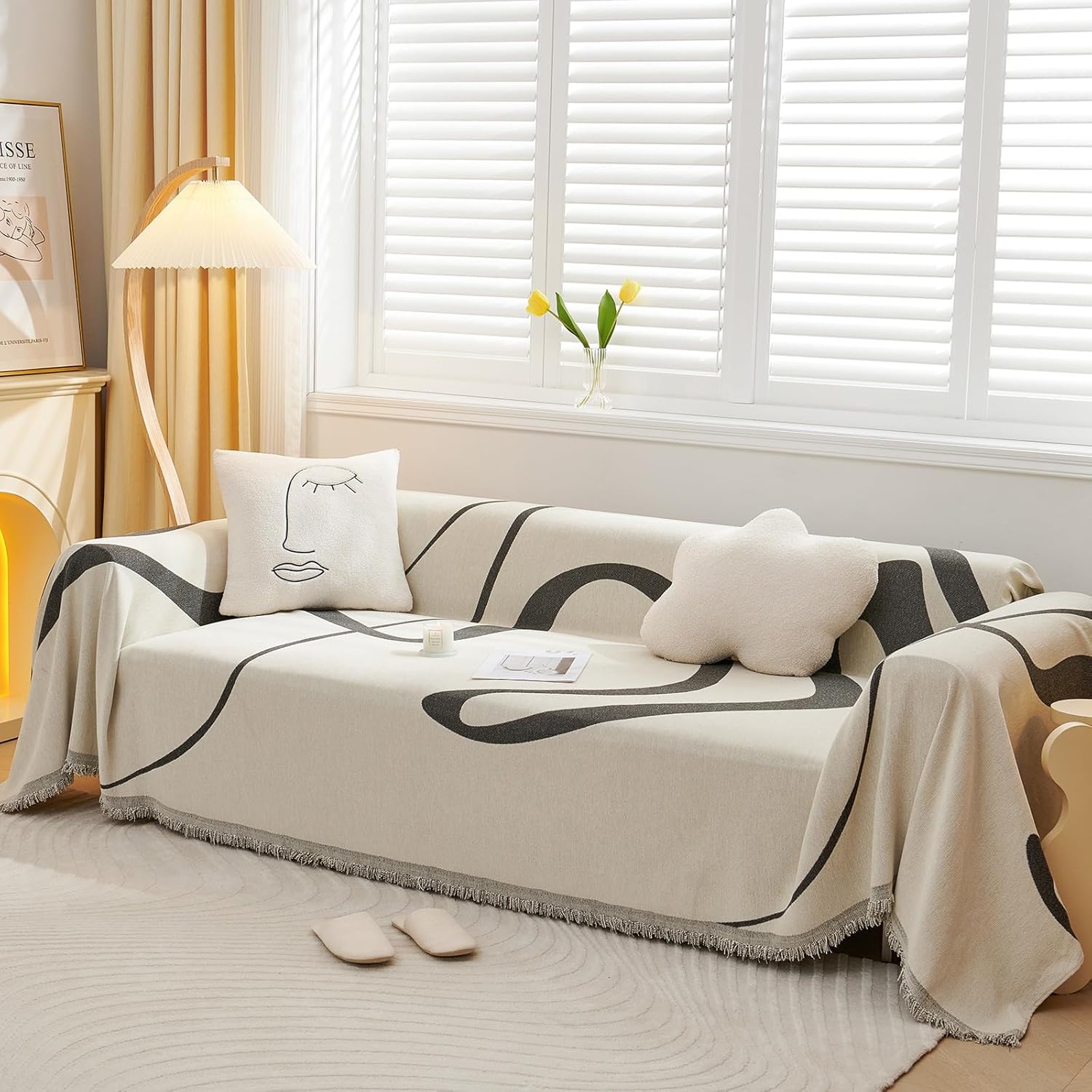 VClife Boho Couch Cover Sofa Covers