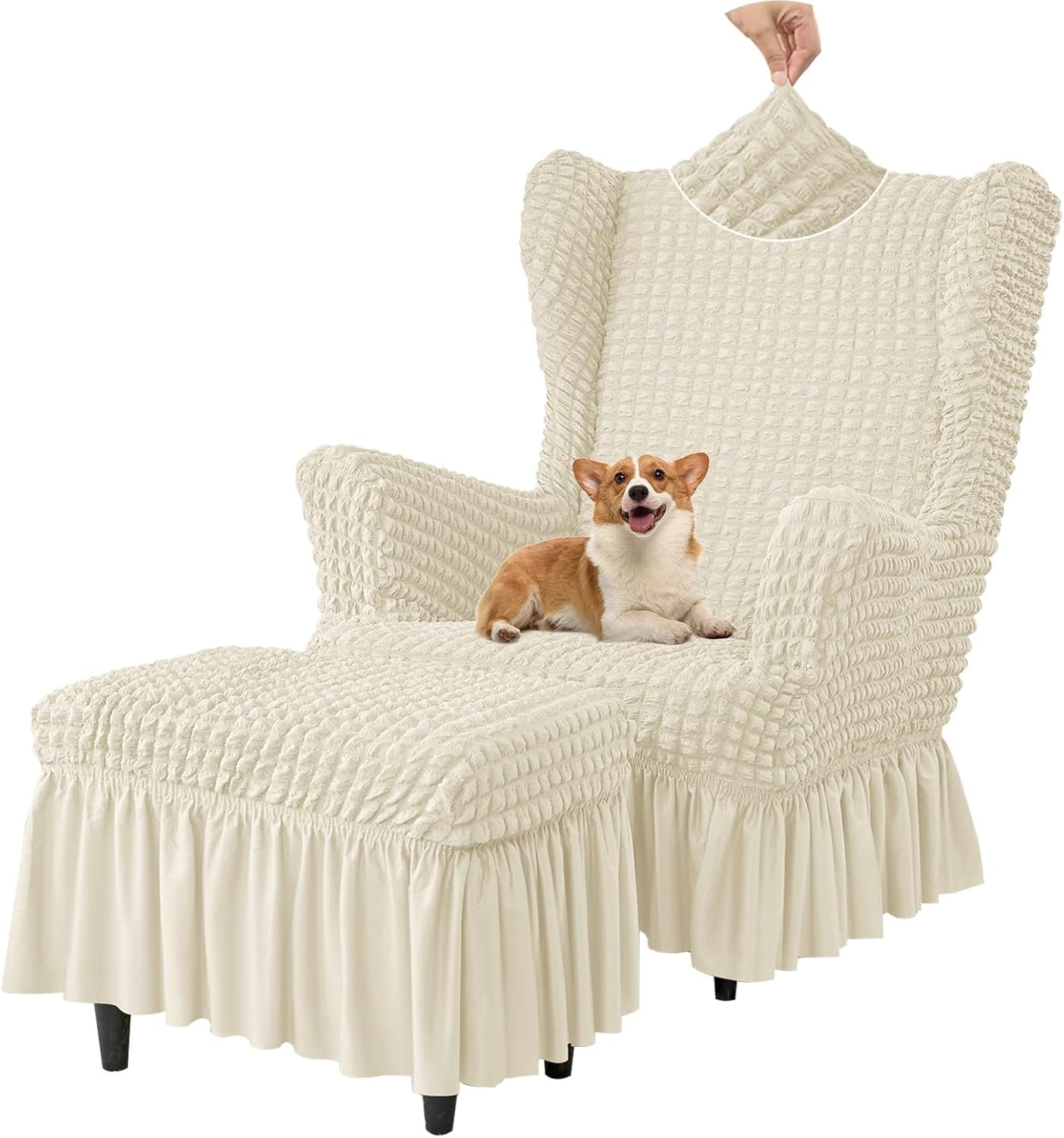 Wingback Chair Slipcover