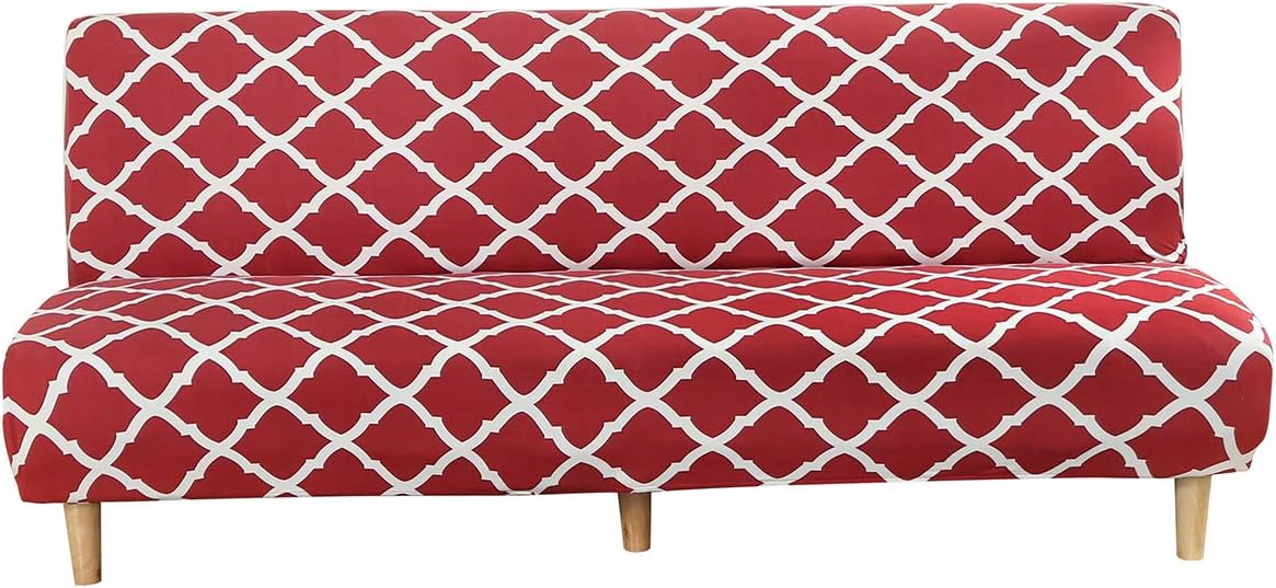 Armless Sofa Cover Futon Slipcover