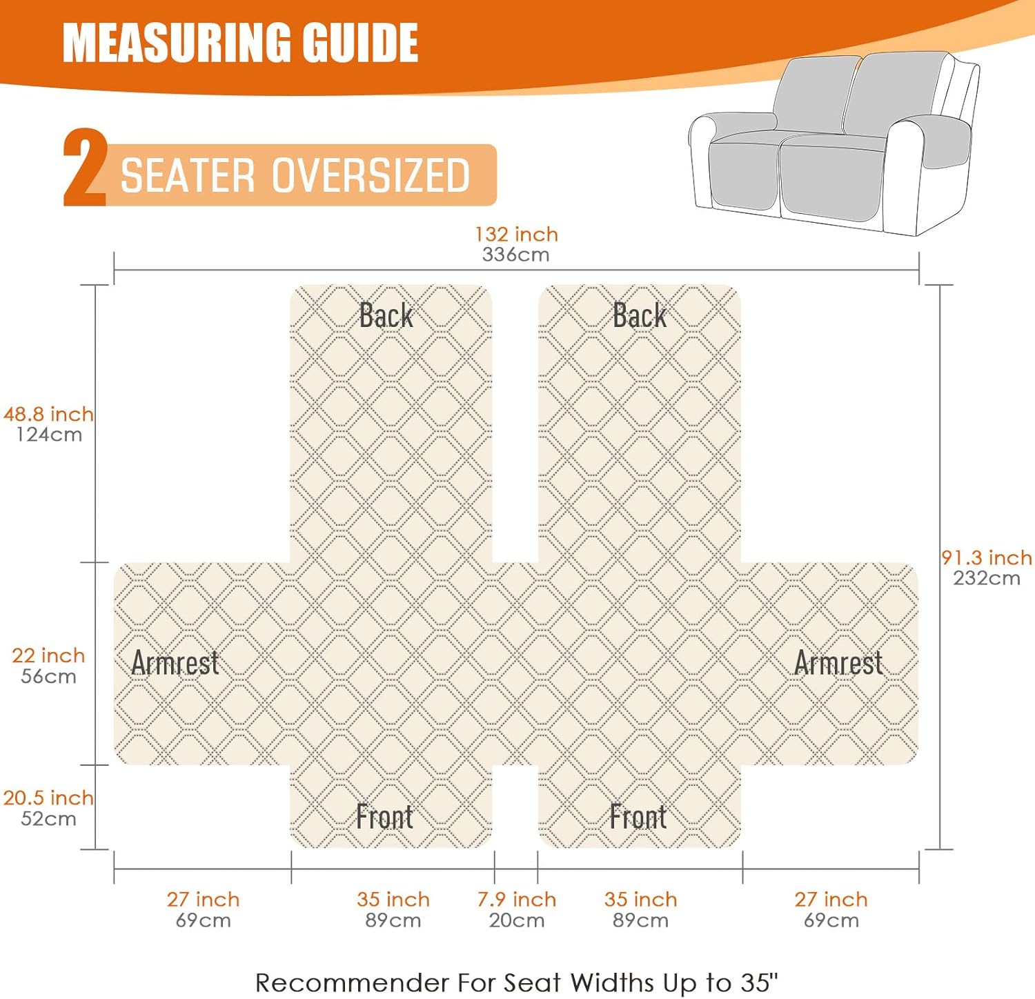 Waterproof Recliner Couch Covers