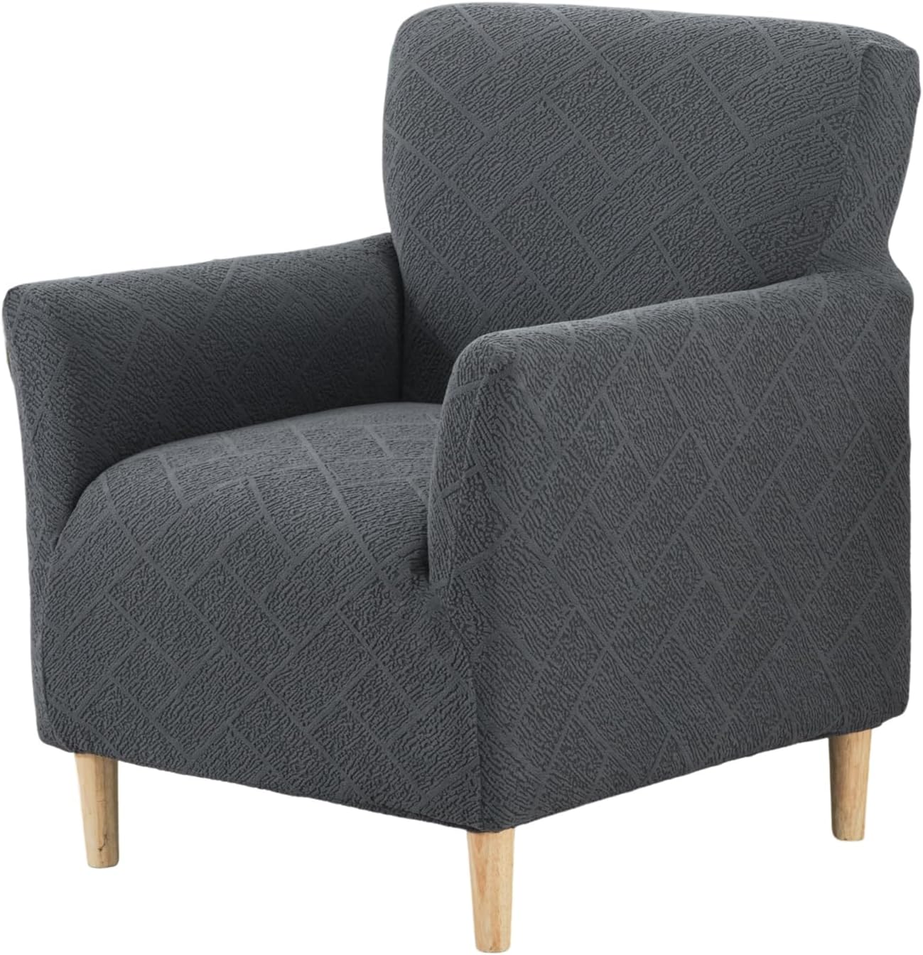 Printed Banquet Armchair Slipcovers Soft Chair Covers Armchair 1-Piece Stretch Chair Covers for Living Room Nonslip Outdoor Armchair Slipcover Kids Pets Friendly Furniture Protector,01