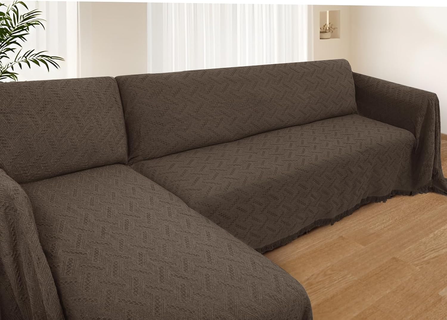 Couch Covers 2 Pieces L Shaped Sofa Cover