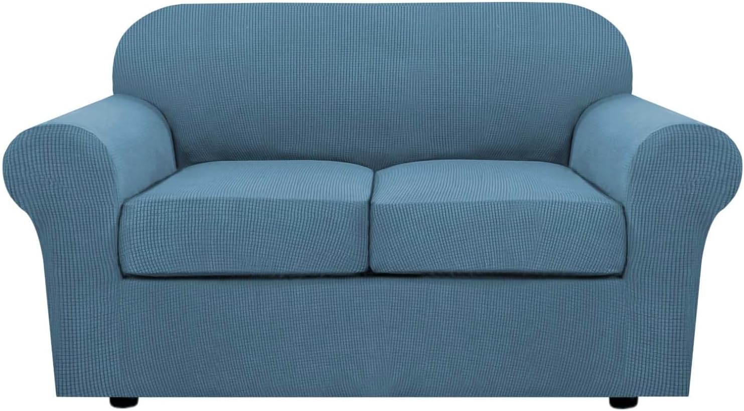 4 Piece Stretch Couch Covers for 3 Cushion Couch Sofa
