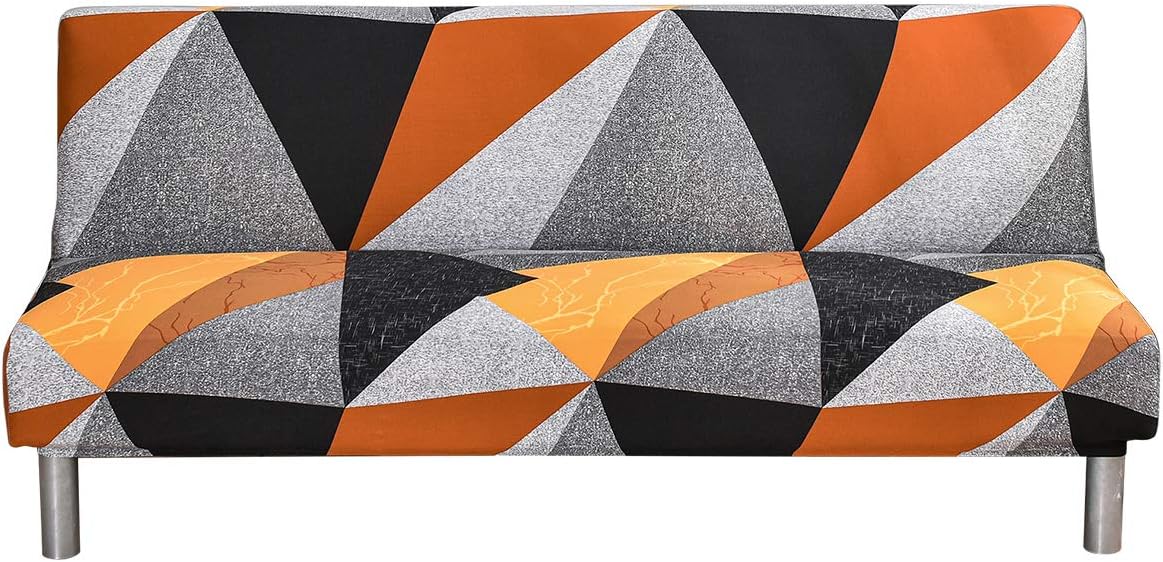 Armless Sofa Cover Futon Slipcover