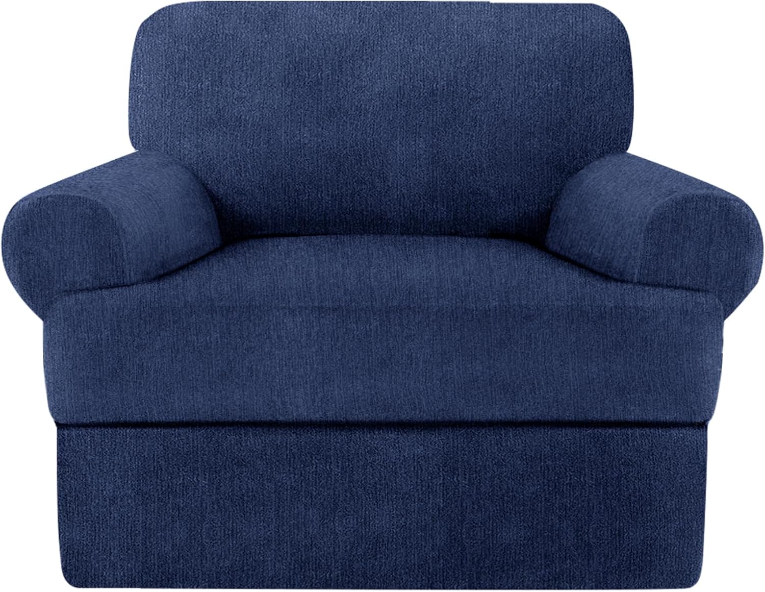 2 Pieces T Cushion Chair Covers