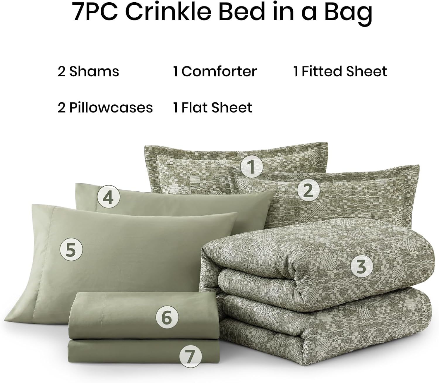 Charcoal Grey Queen Comforter Set