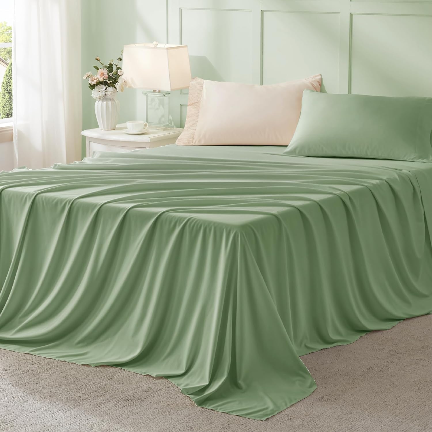 Queen Comforter Set 7 Pieces
