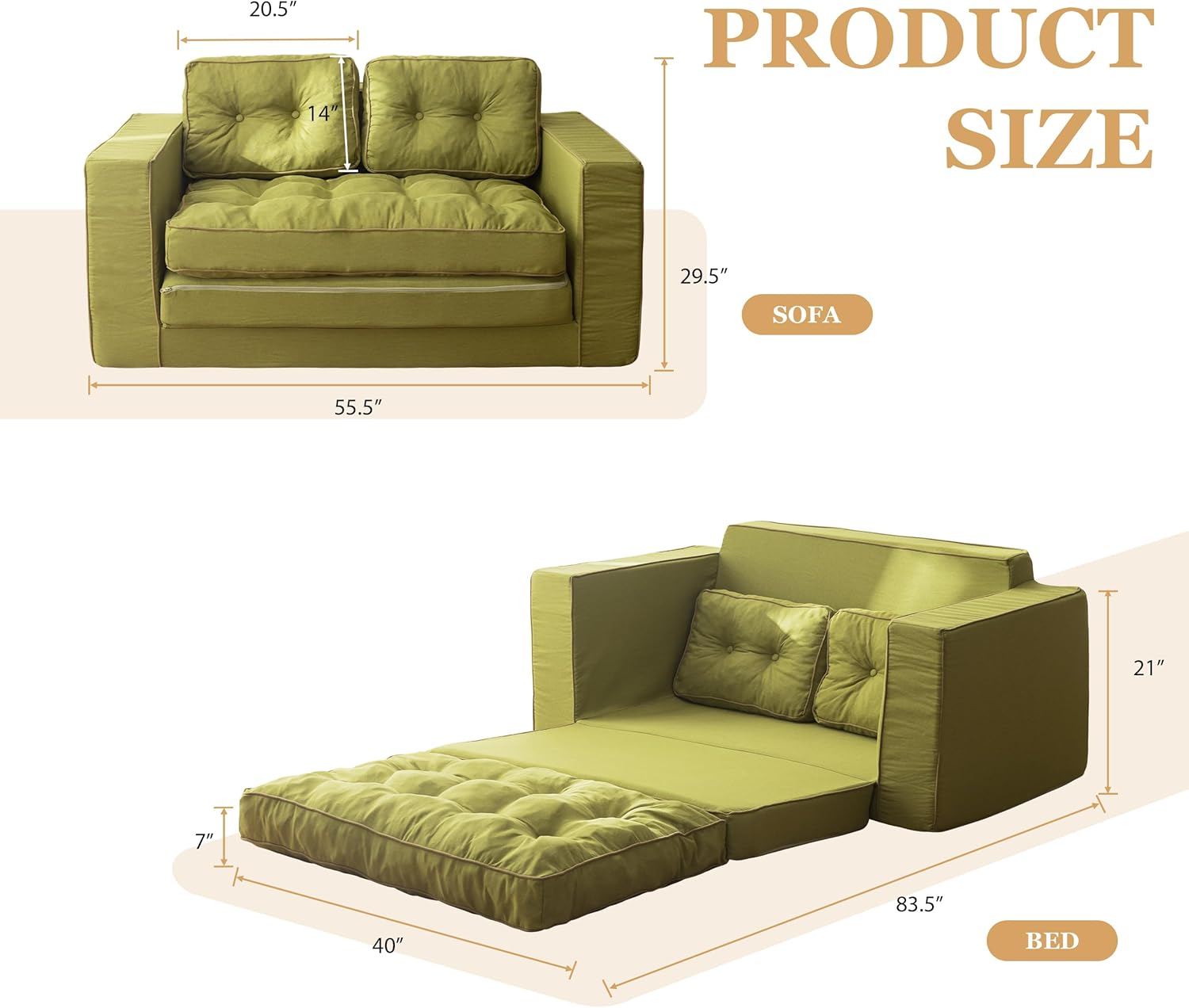Loveseat Sleeper Sofa
