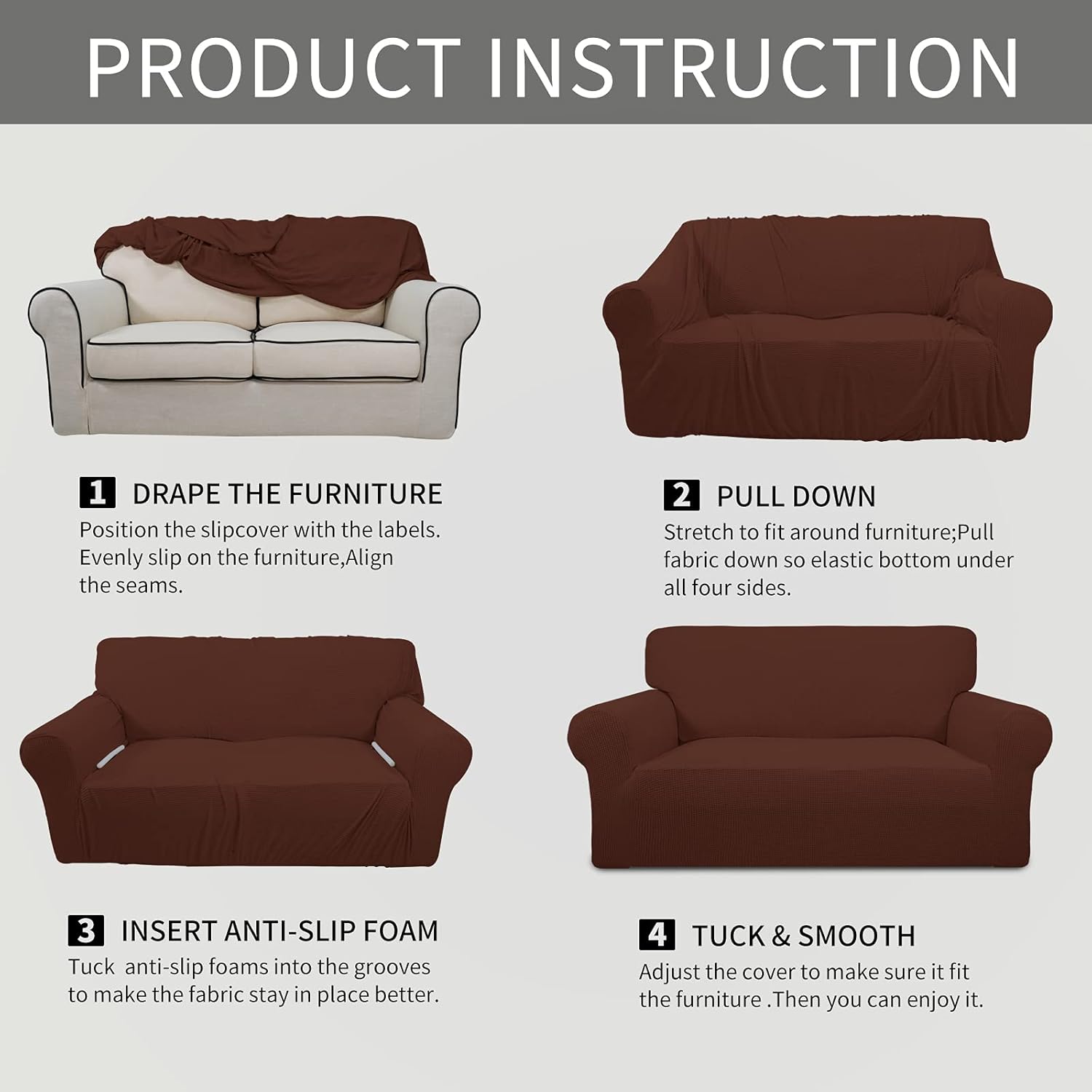 Easy-Going Stretch Sofa Slipcover
