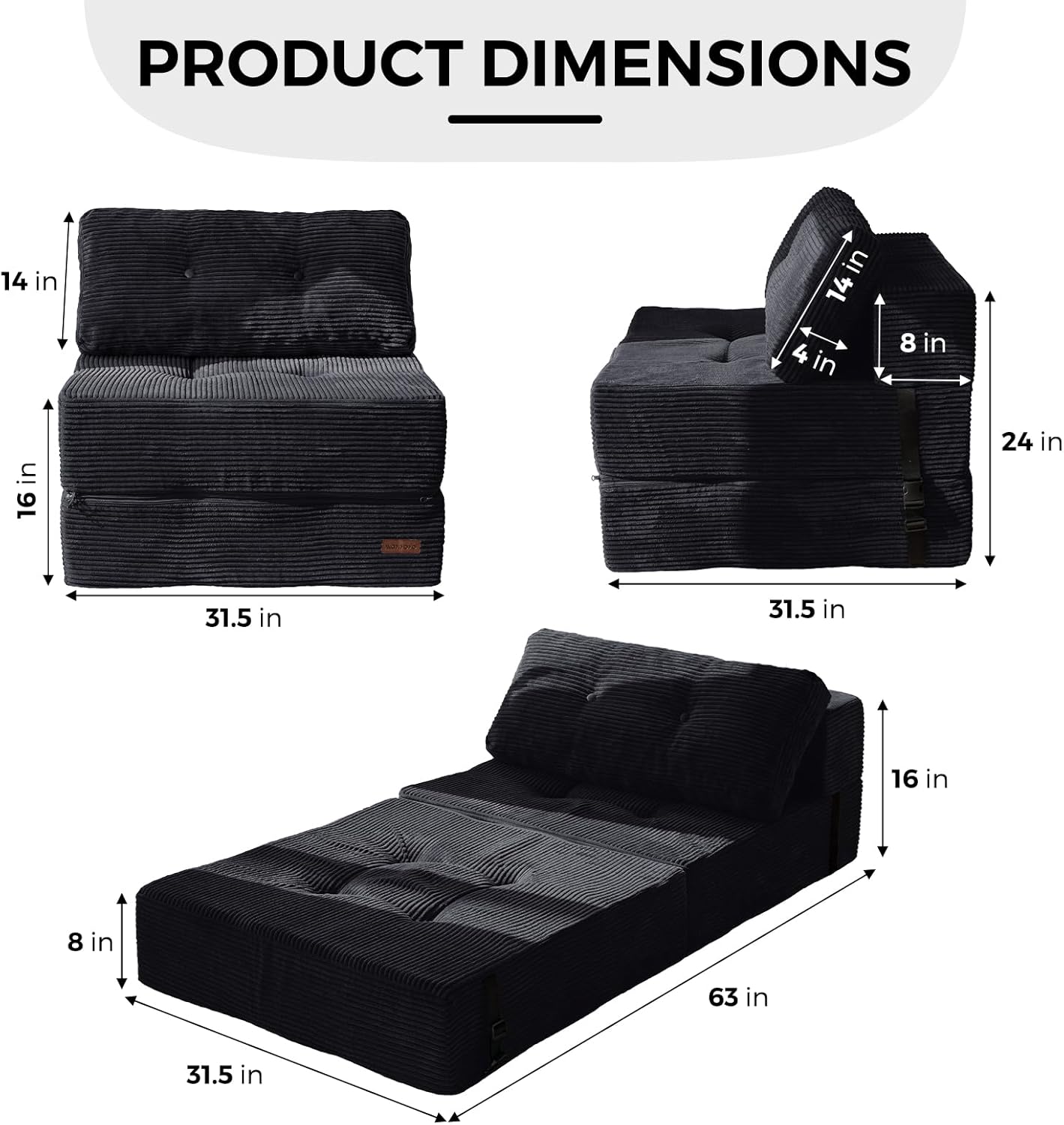 Folding Sofa Bed