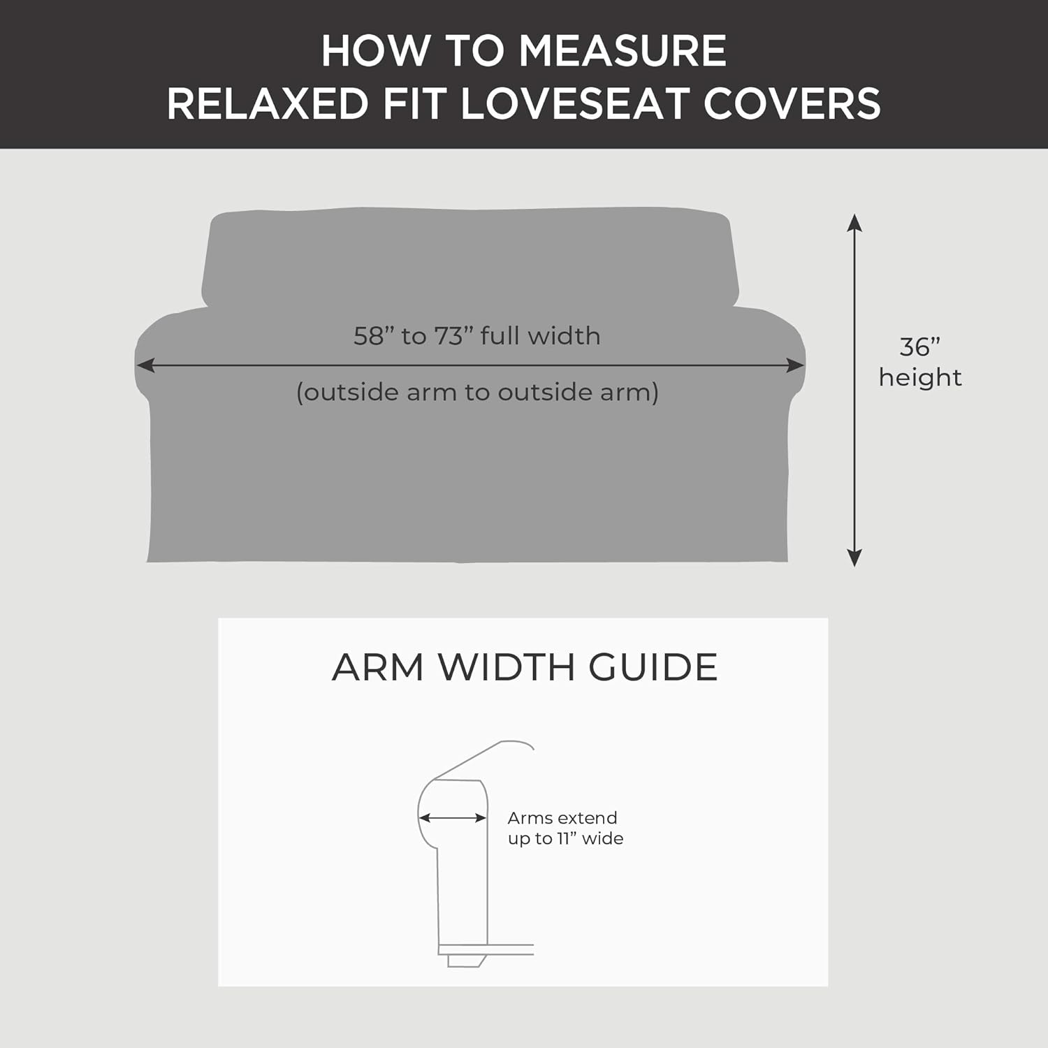 Ottoman Two Piece Slipcover