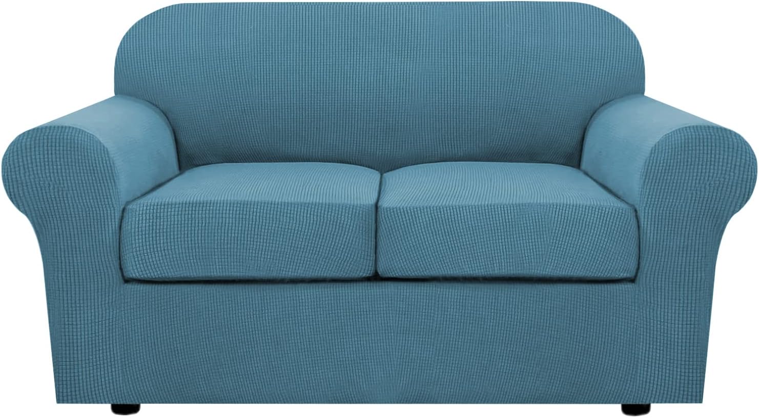 4 Piece Stretch Couch Covers for 3 Cushion Couch Sofa