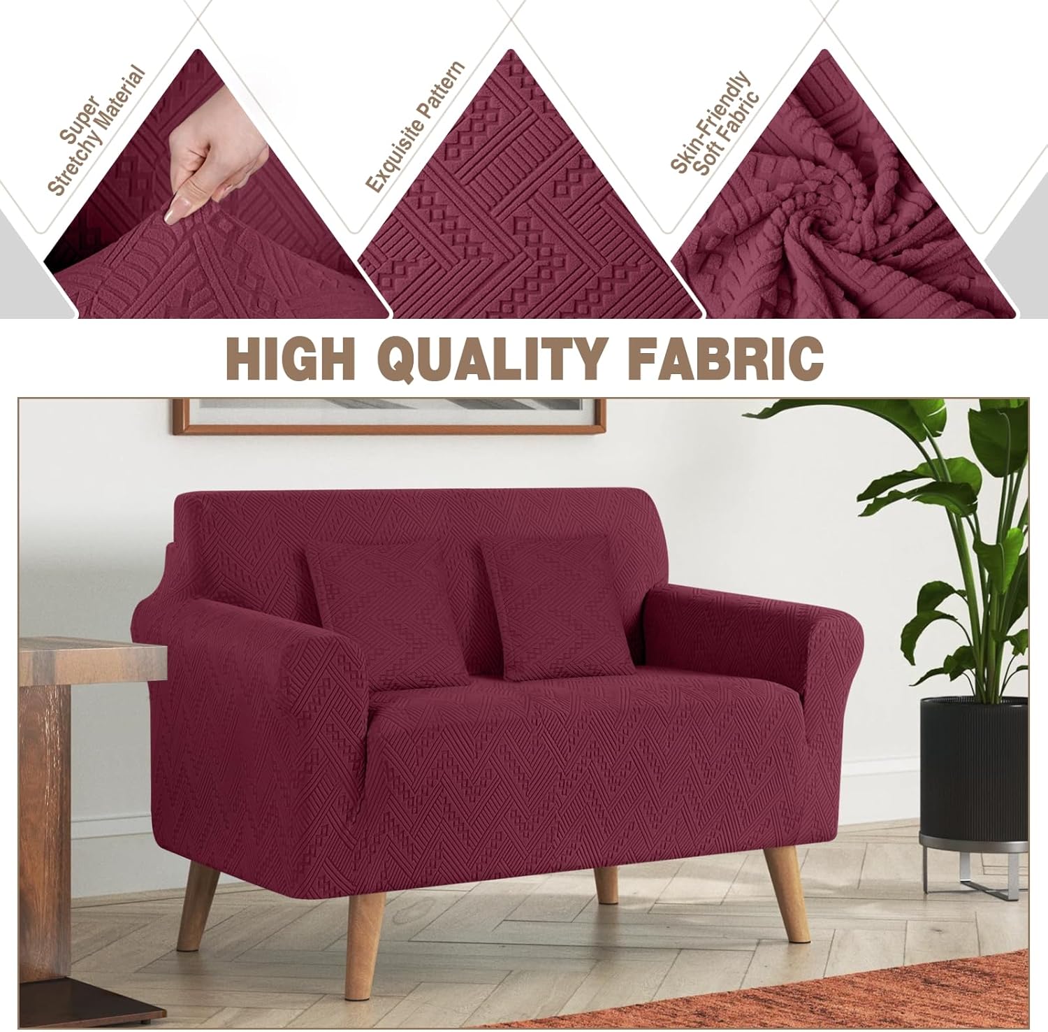 Stretch Sofa Cover 1 Piece Couch Covers