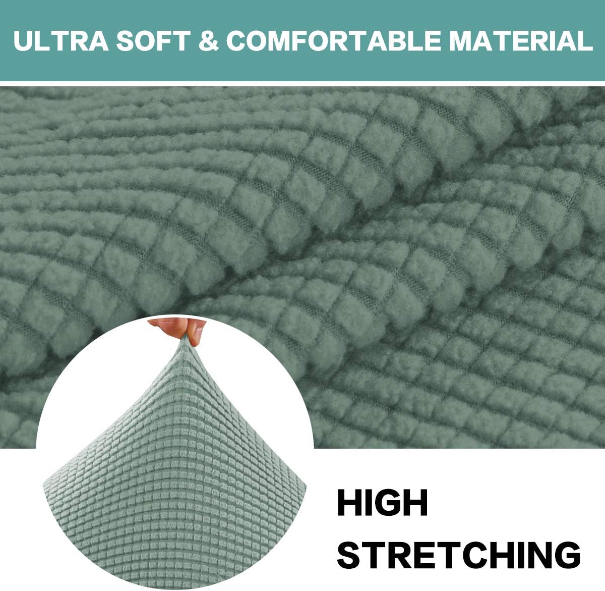 Stretch Ottoman Cover Ottoman Slipcover