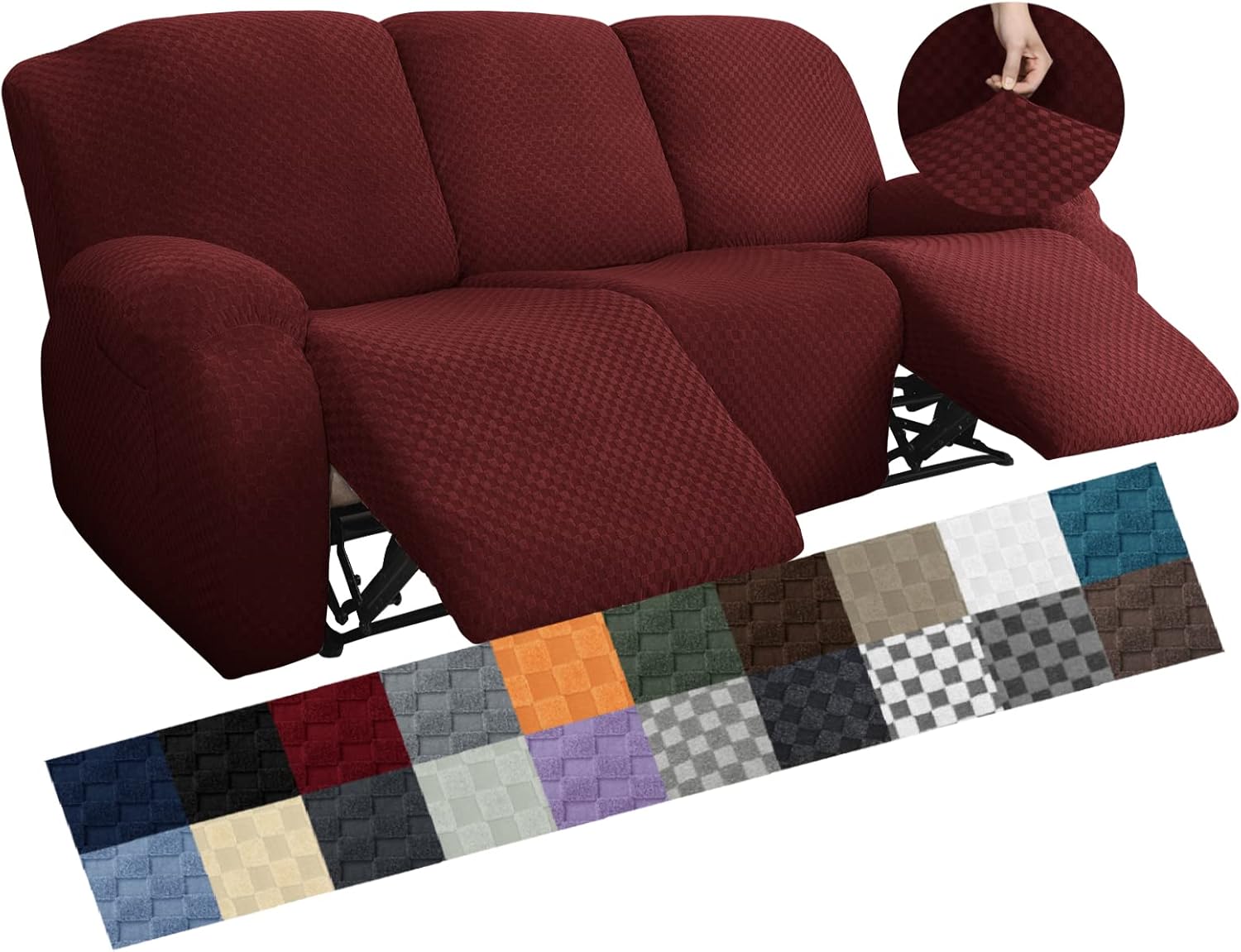 Stretch Loveseat Recliner Slipcover