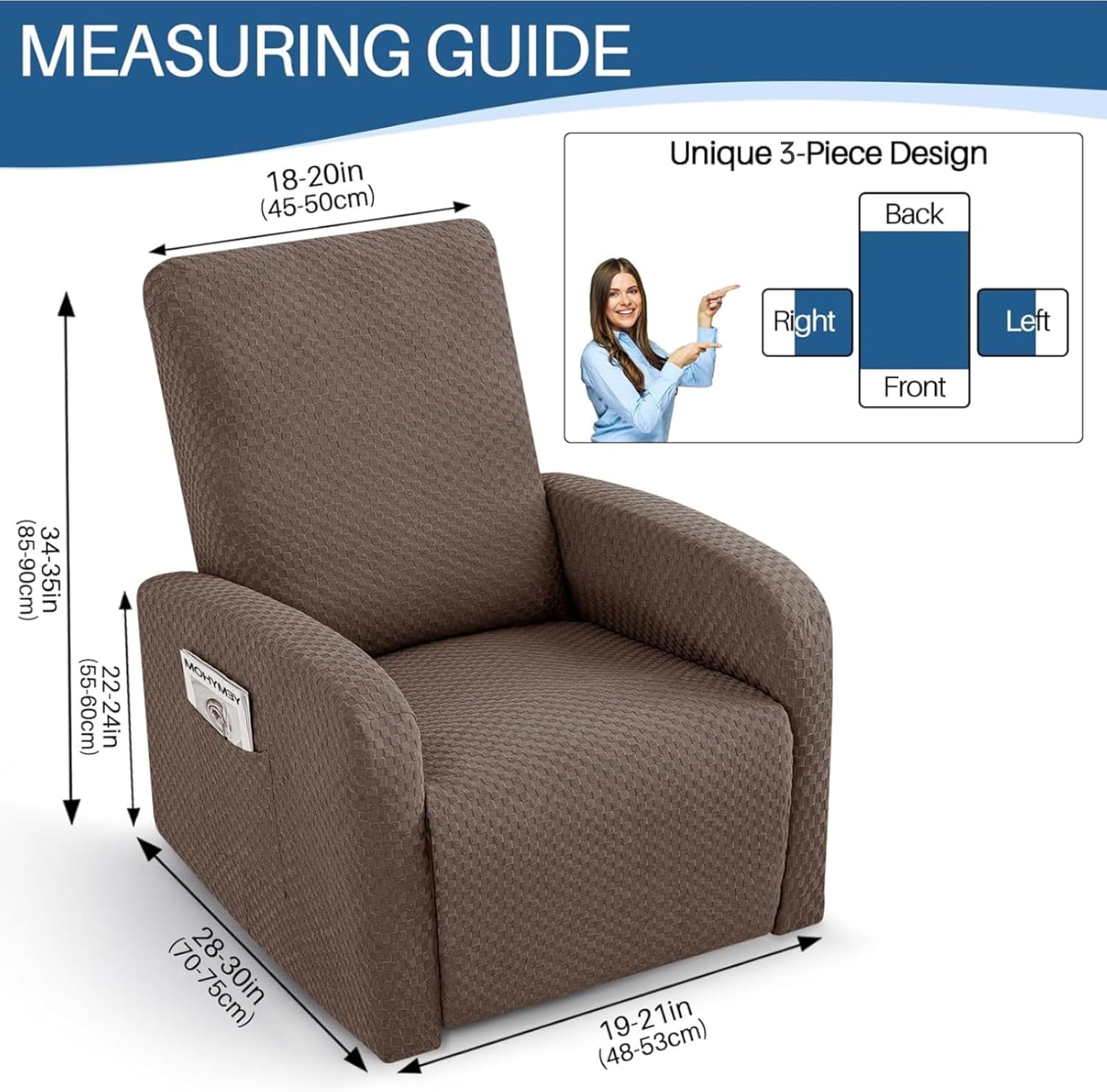 Stretch Loveseat Recliner Slipcover