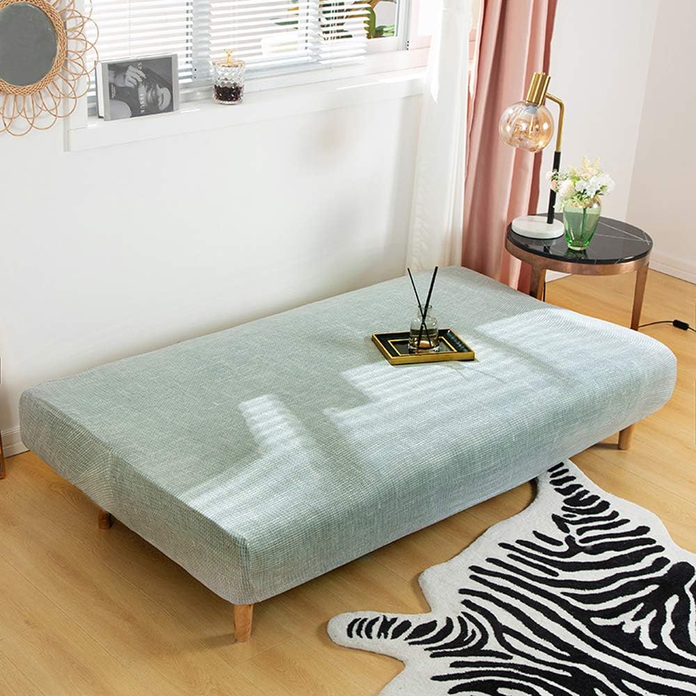 Armless Sofa Cover Futon Slipcover