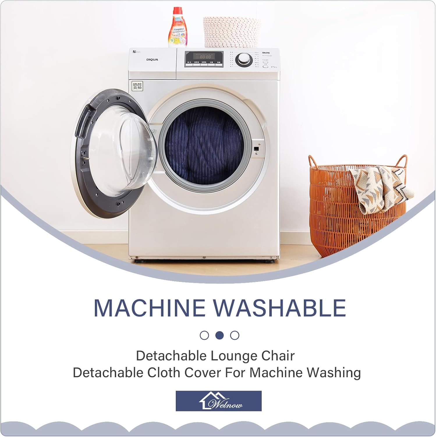 Accent Chair with Ottoman