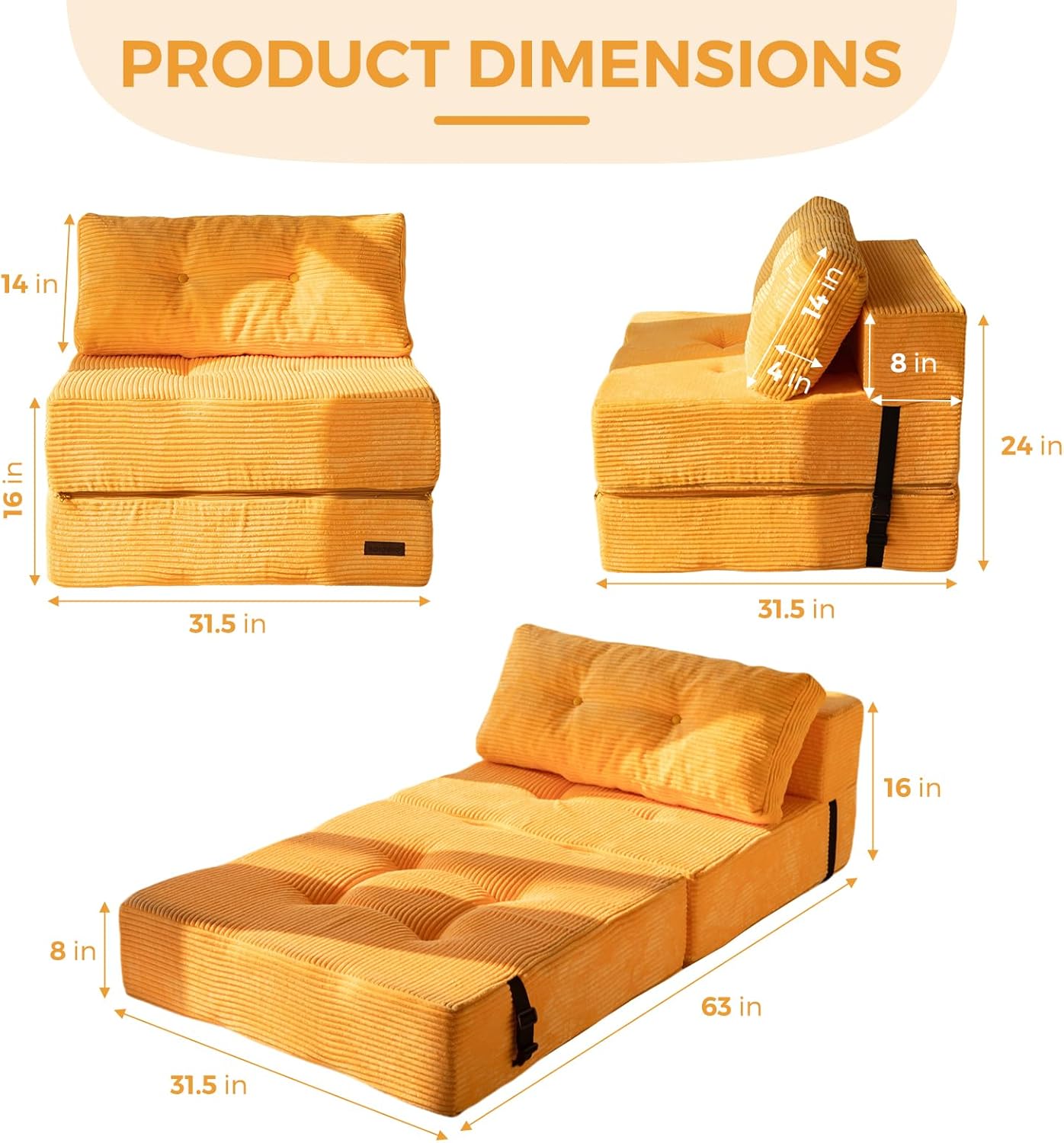 Folding Sofa Bed