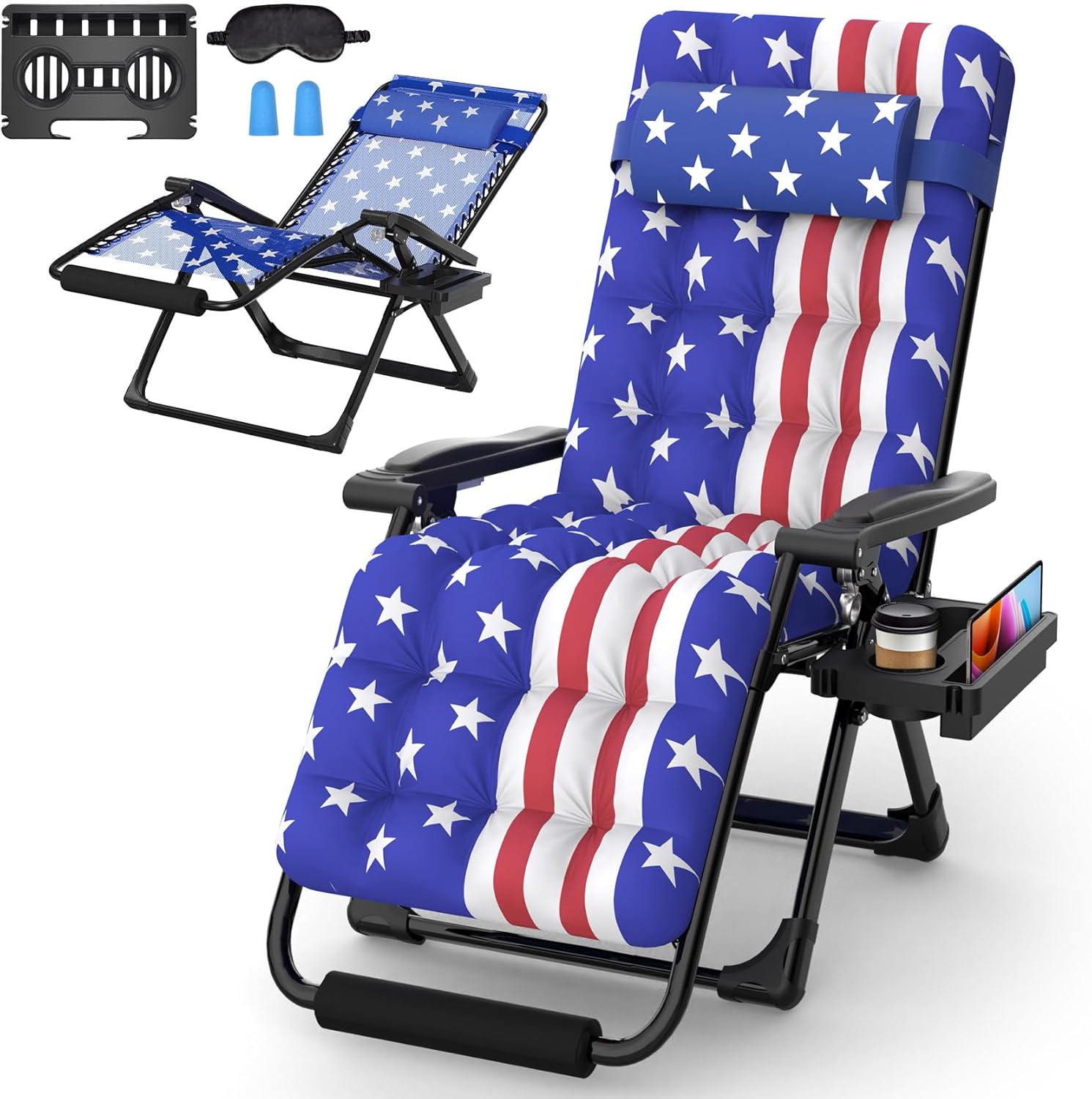 Reclining Camping Lounge Chair