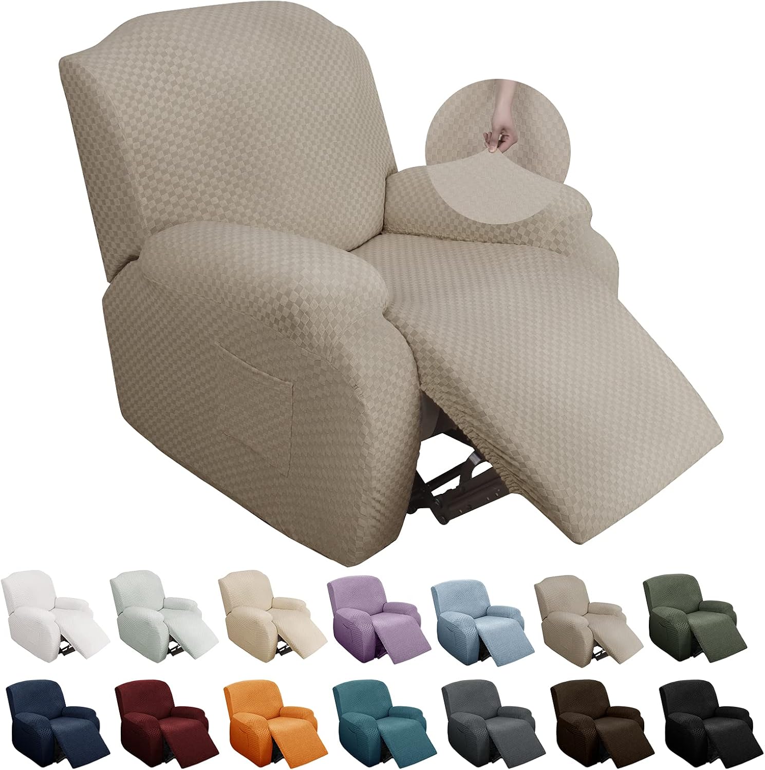 Stretch Loveseat Recliner Slipcover
