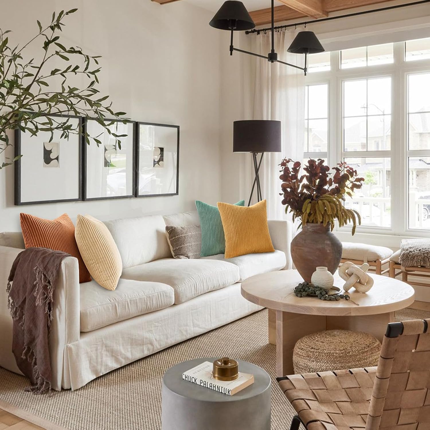 Topfinel Decorative Throw Pillow Covers