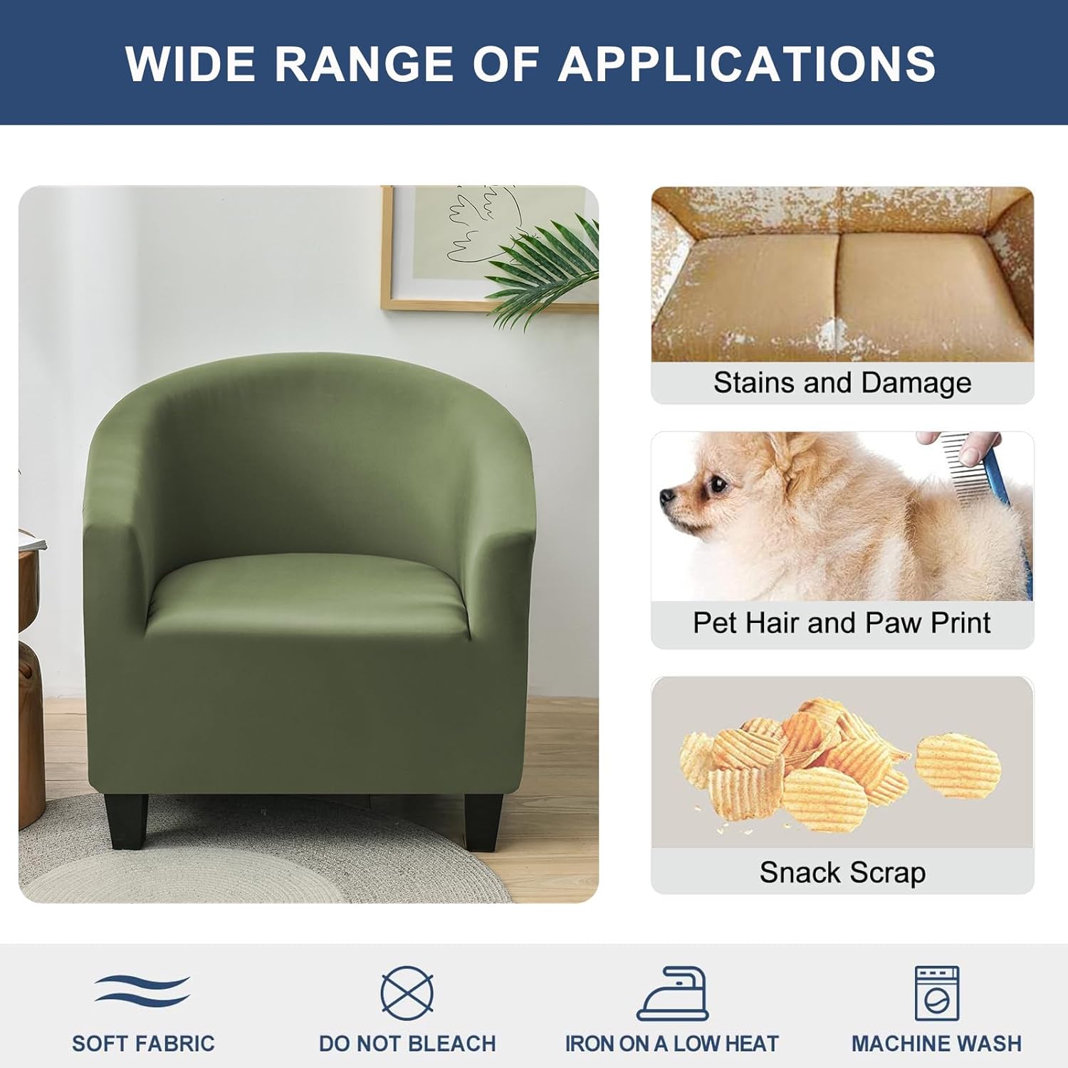 Club Chair Slipcover