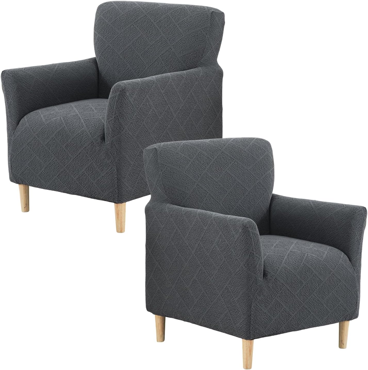 Printed Banquet Armchair Slipcovers Soft Chair Covers Armchair 1-Piece Stretch Chair Covers for Living Room Nonslip Outdoor Armchair Slipcover Kids Pets Friendly Furniture Protector,01