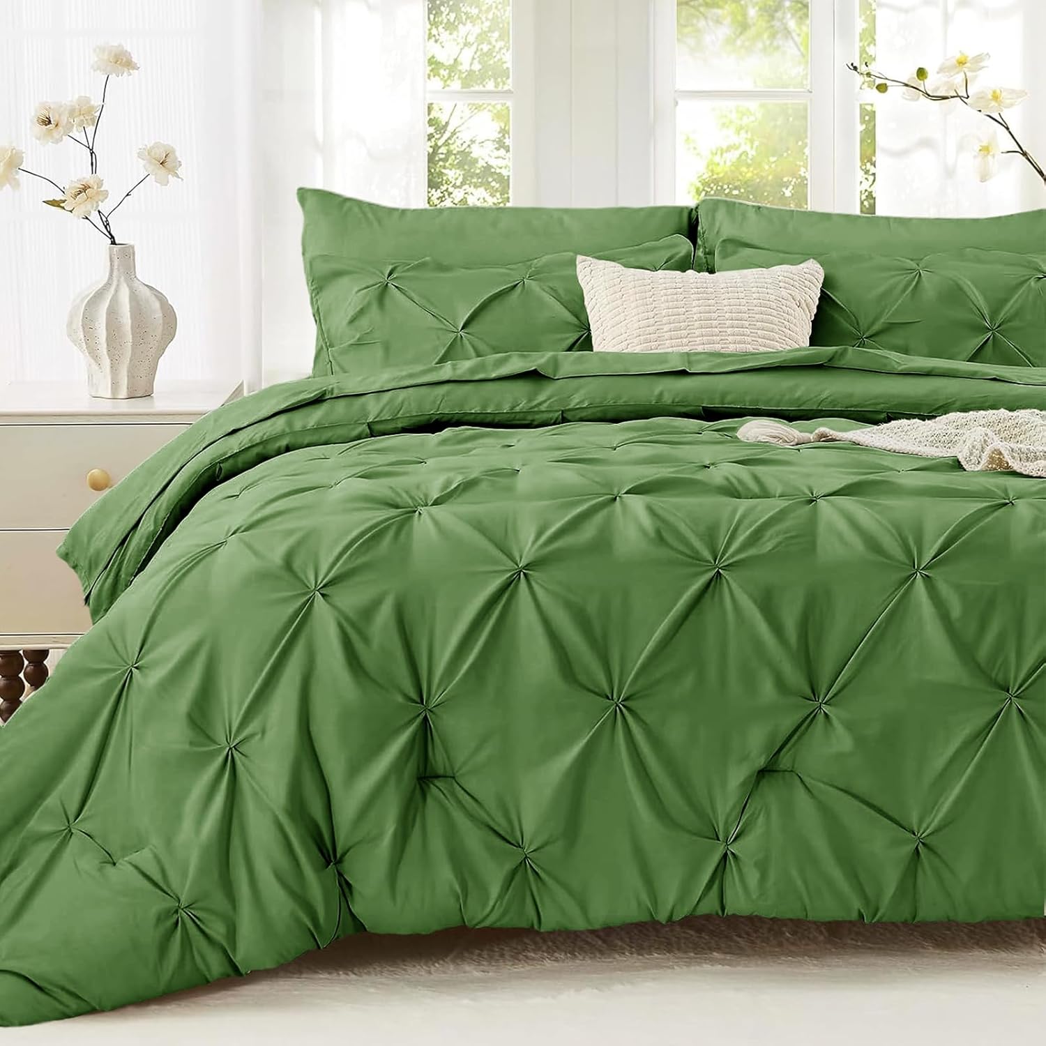 Queen Comforter Set, 7-Piece